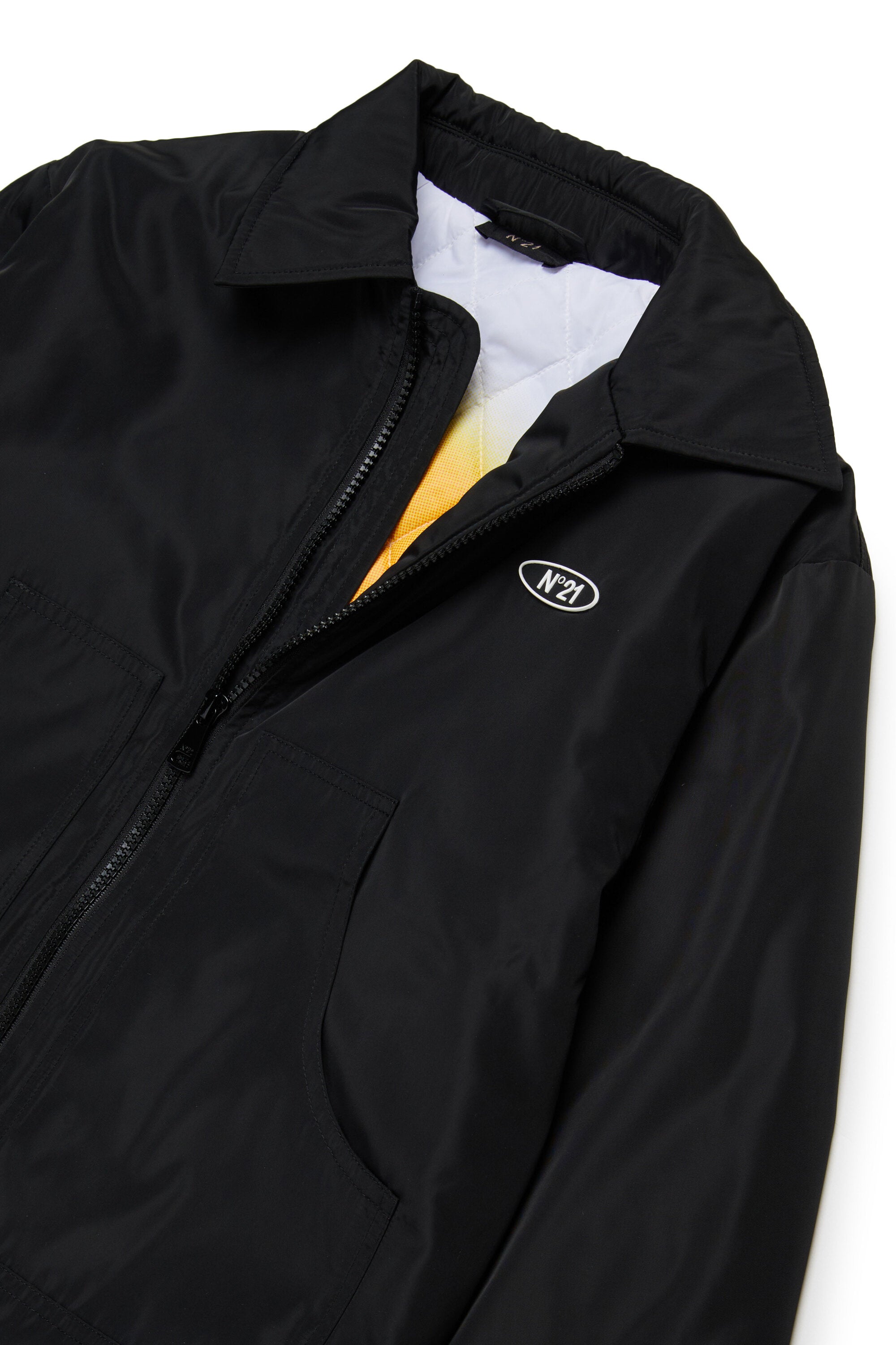 Leichte, wattierte Jacke mit Logo