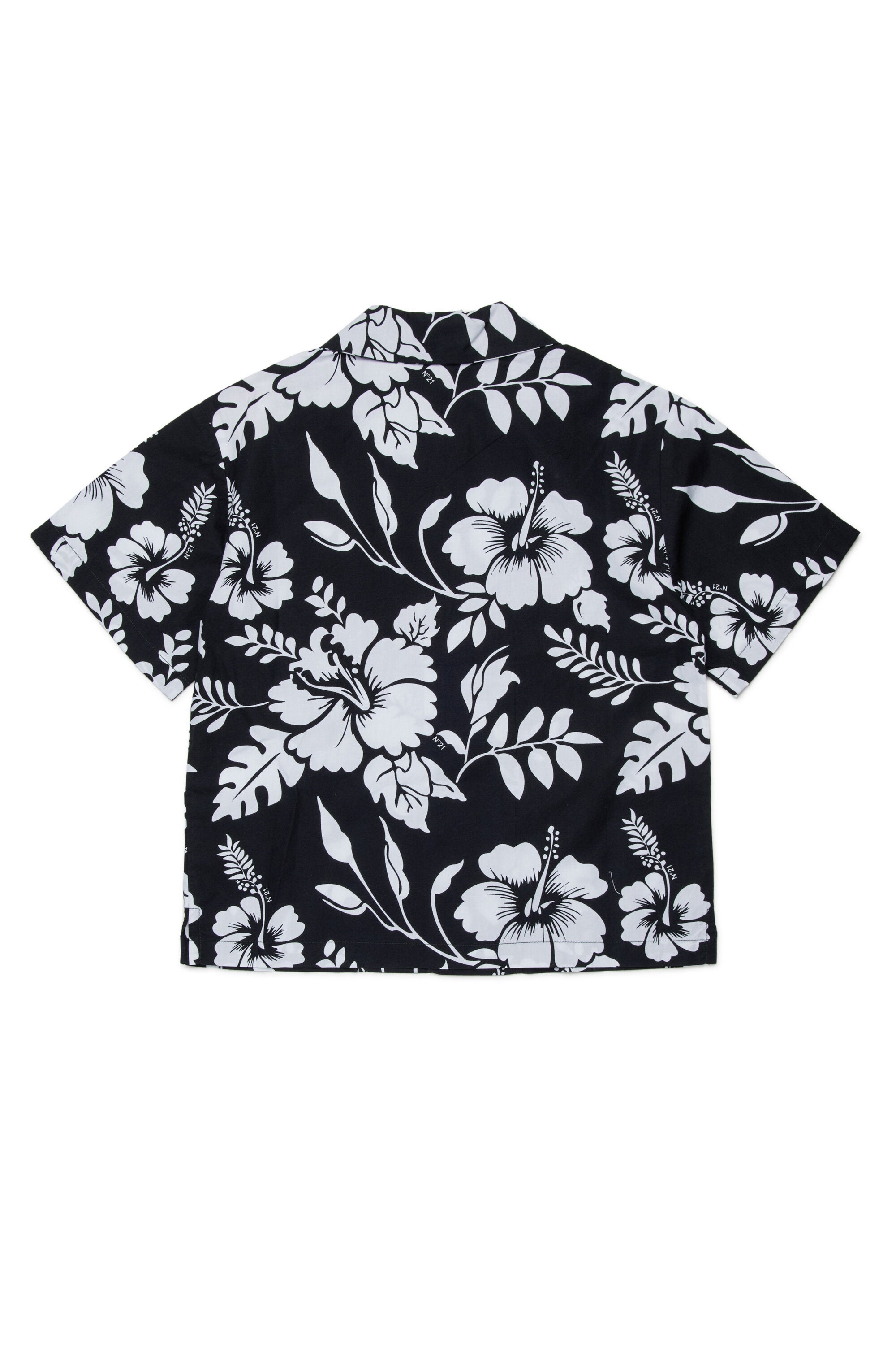 Camicia maniche corte con logo