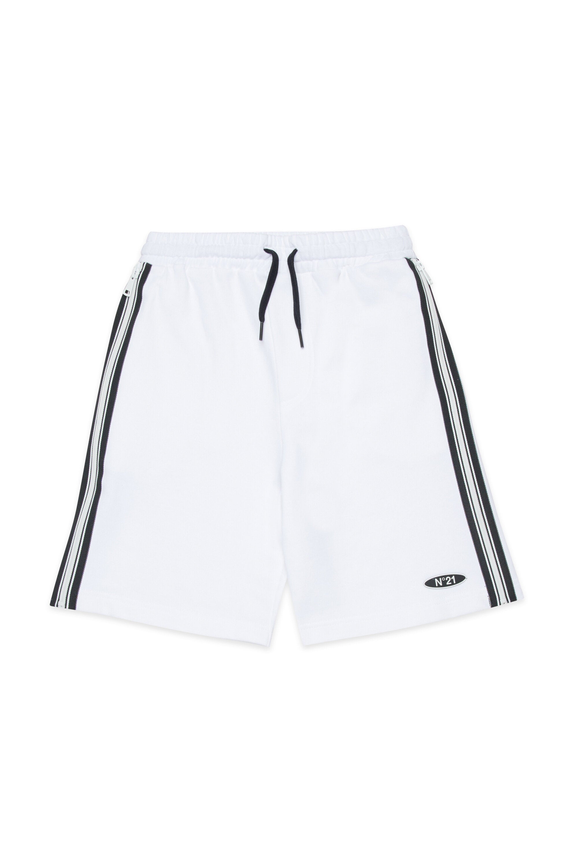 Shorts in felpa con logo