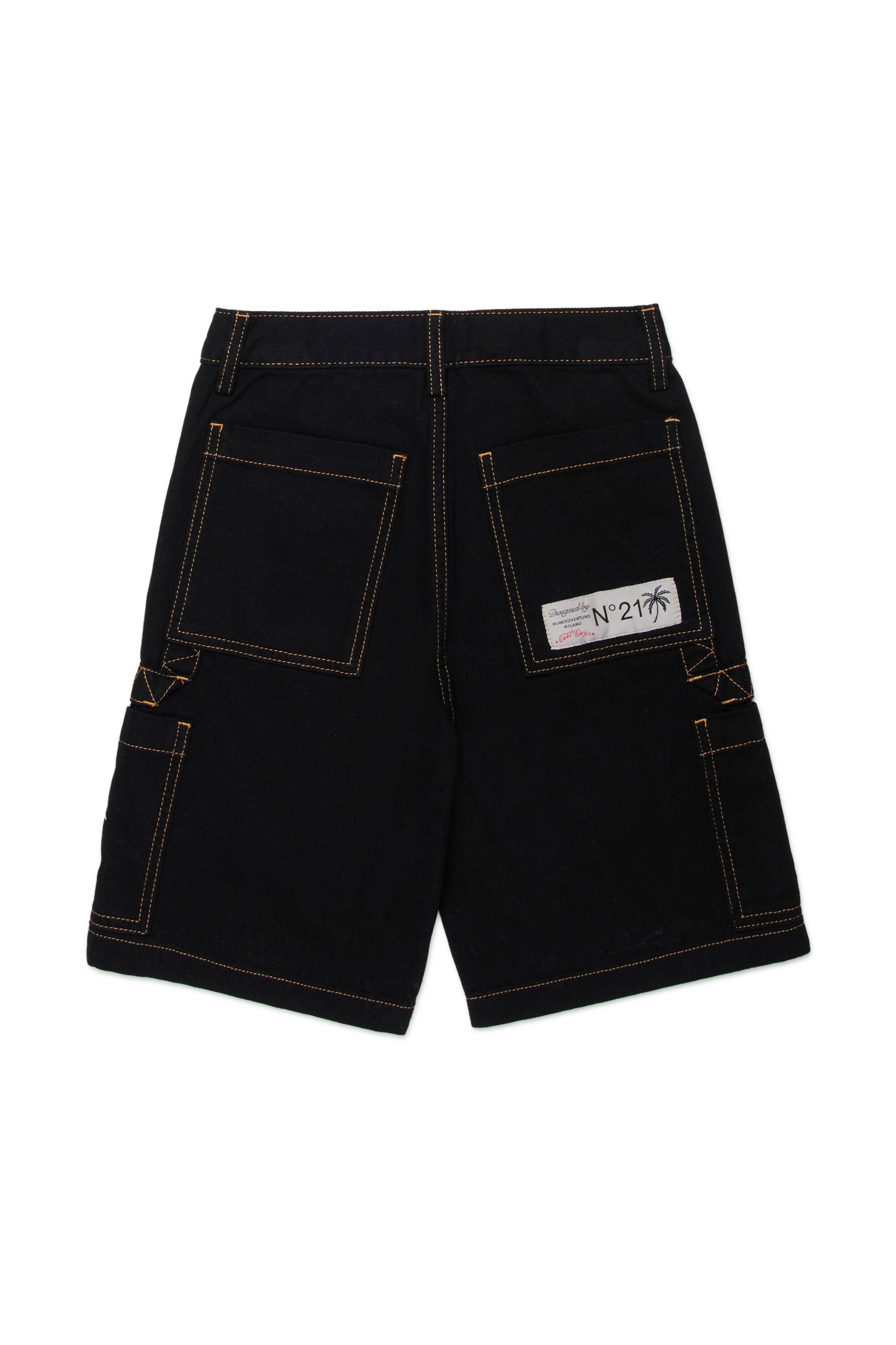 Shorts con logo e tasche cargo