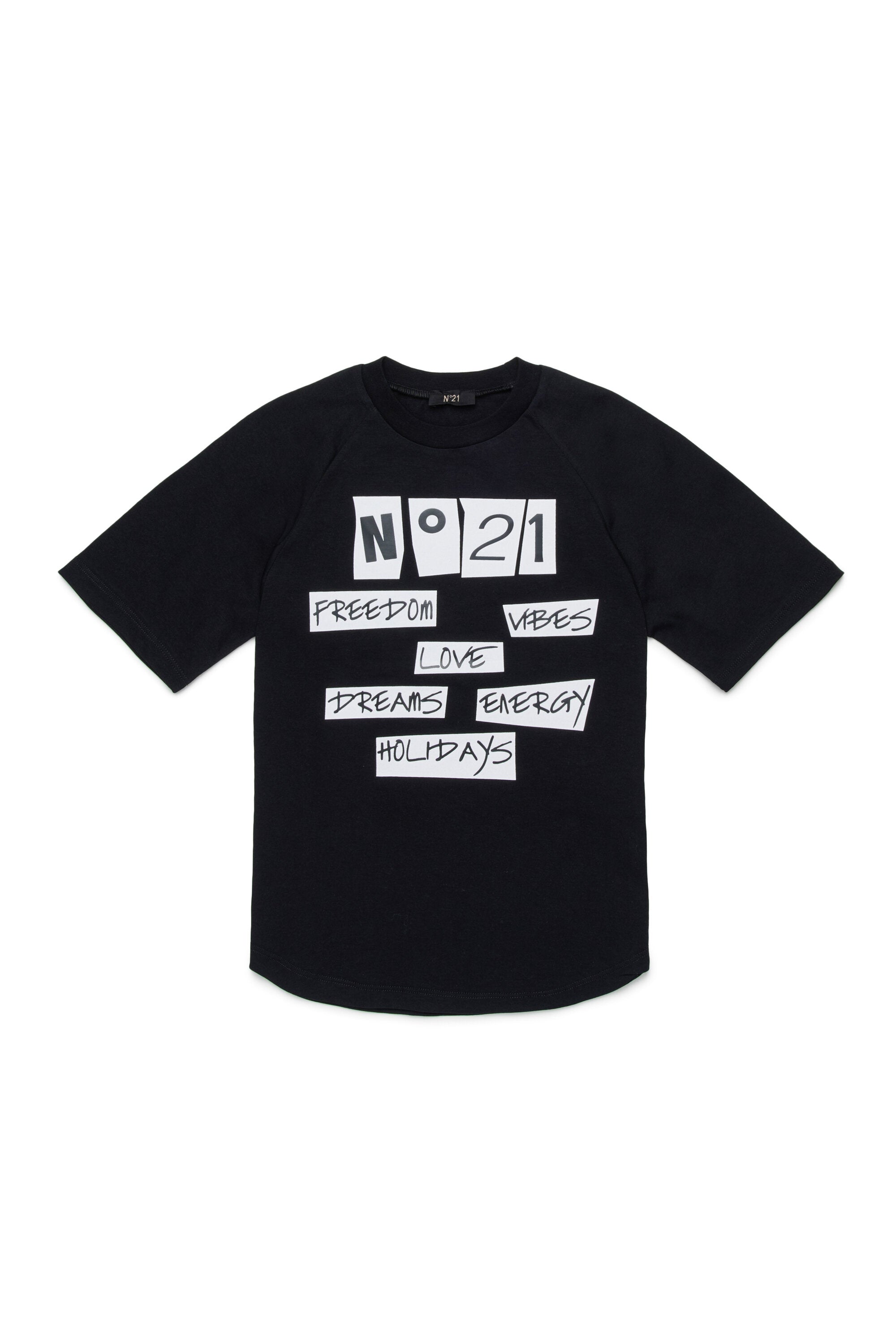 T-shirt con logo stampato