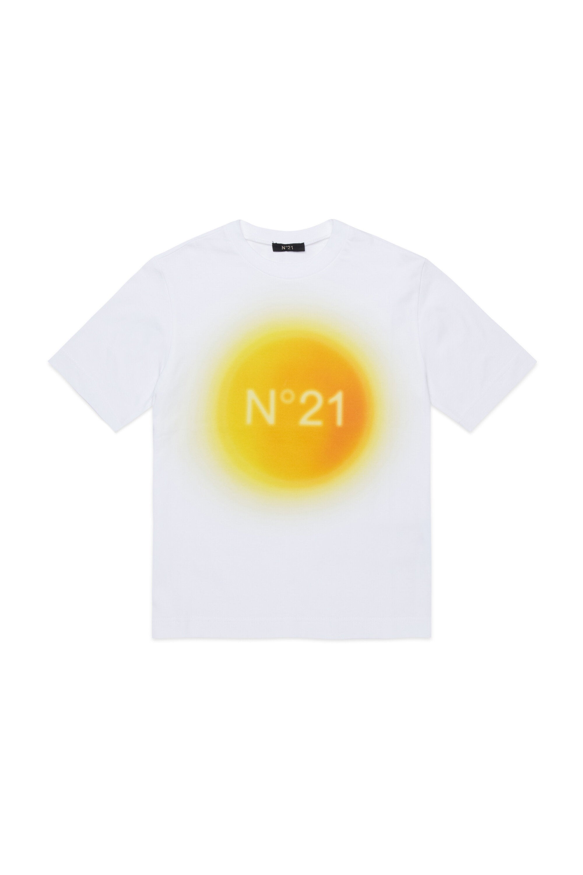 T-shirt with printed logo