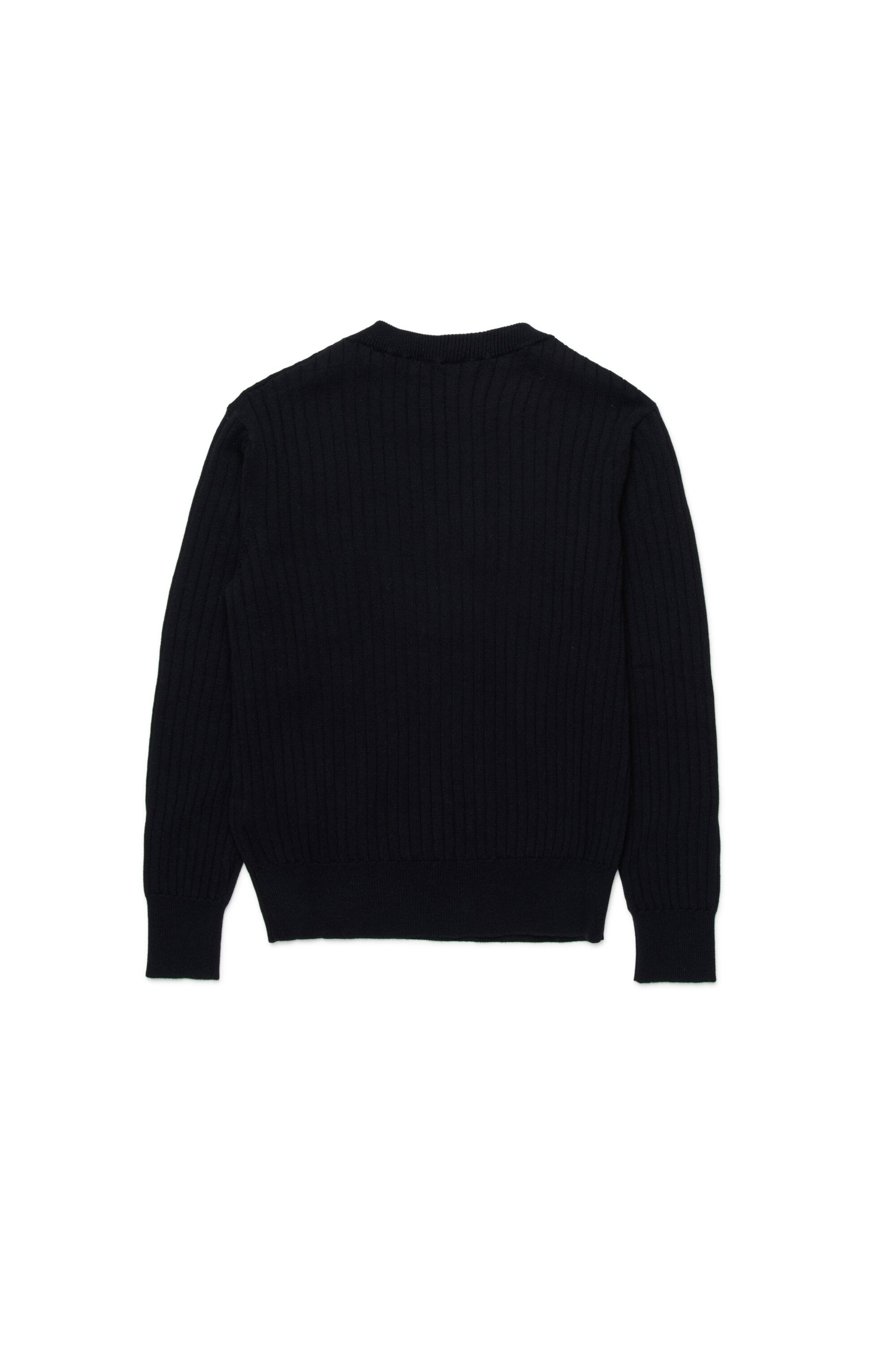 Pullover girocollo con logo