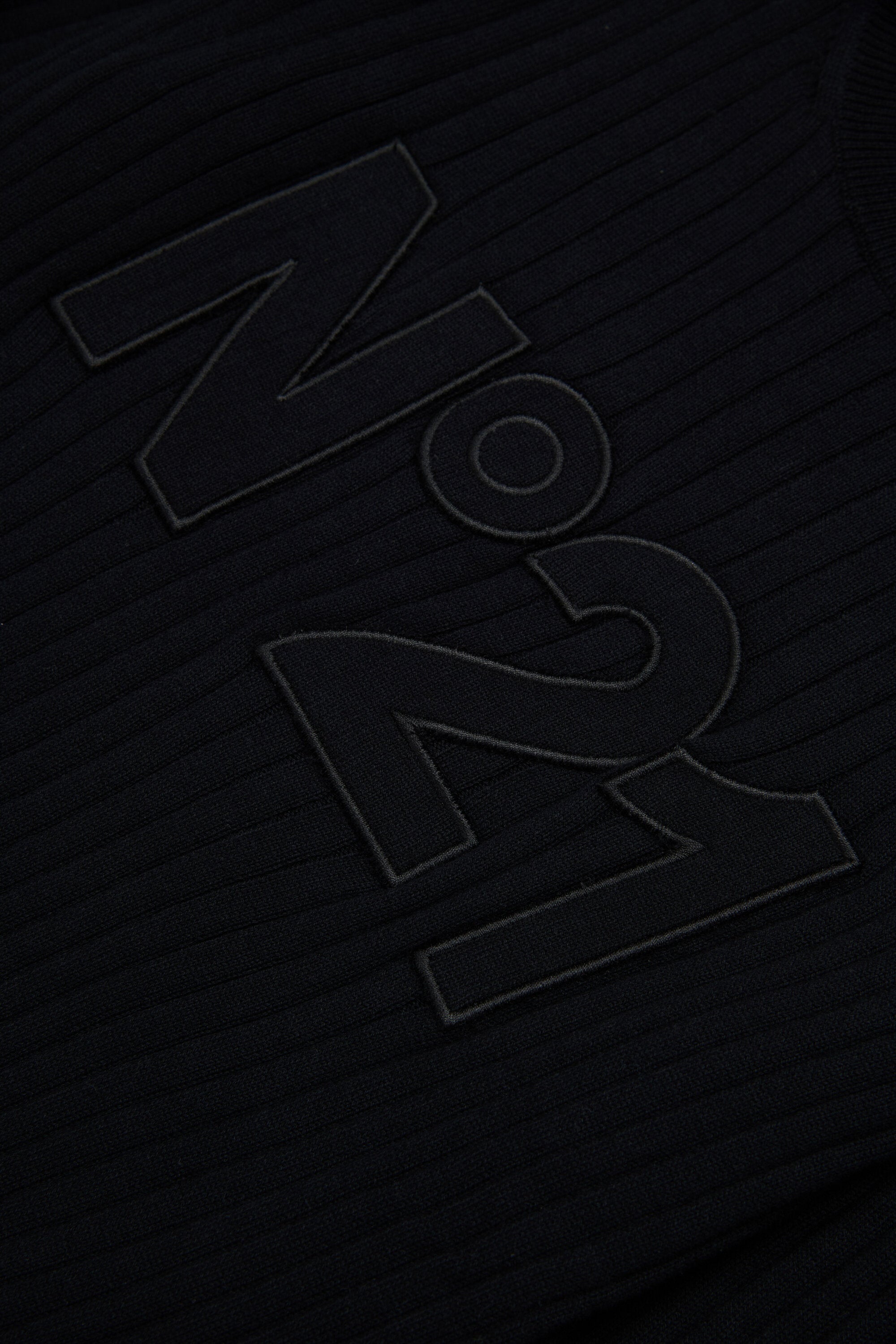 Pullover girocollo con logo