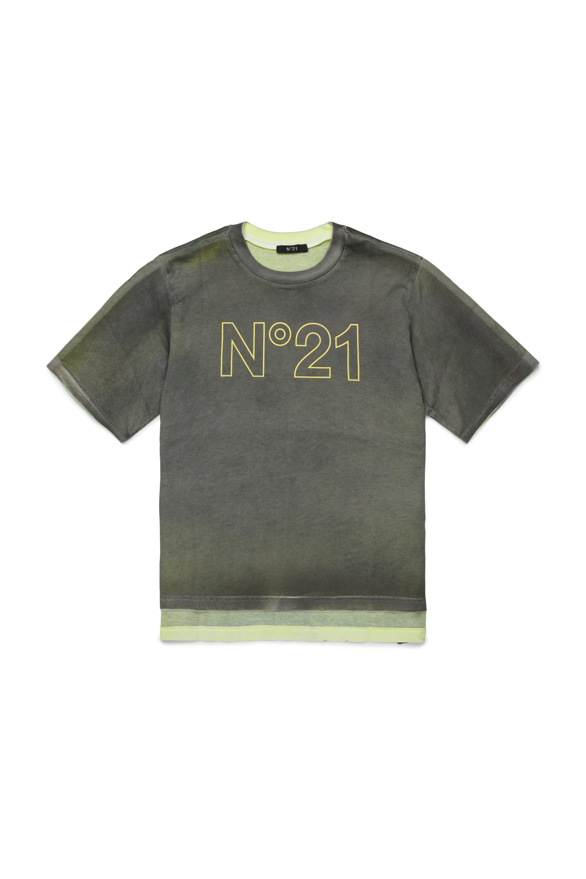 T-Shirt mit Vintage-Effekt und Logo