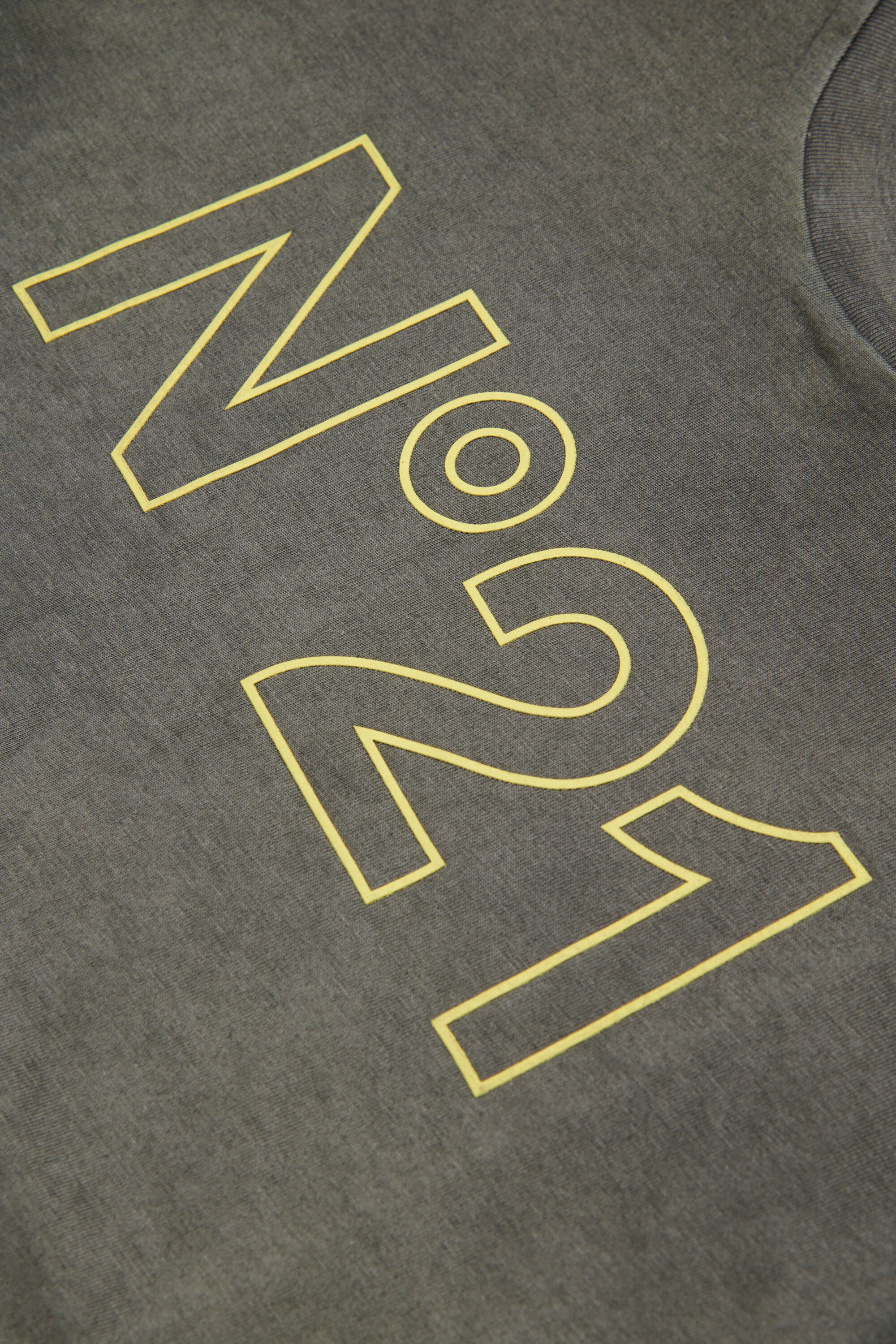 T-shirt effetto vintage con logo