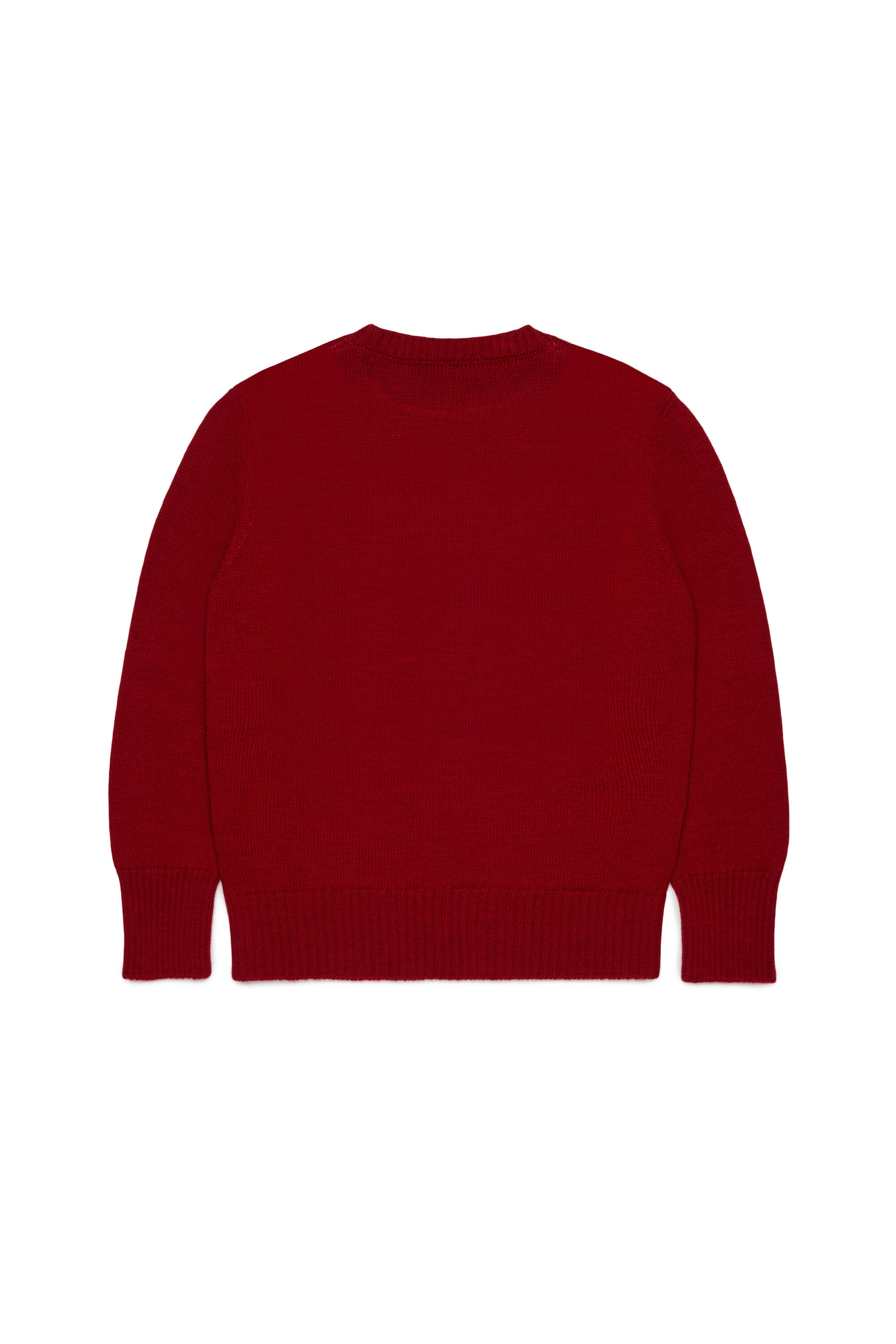 Rundhals-Pullover mit Logo