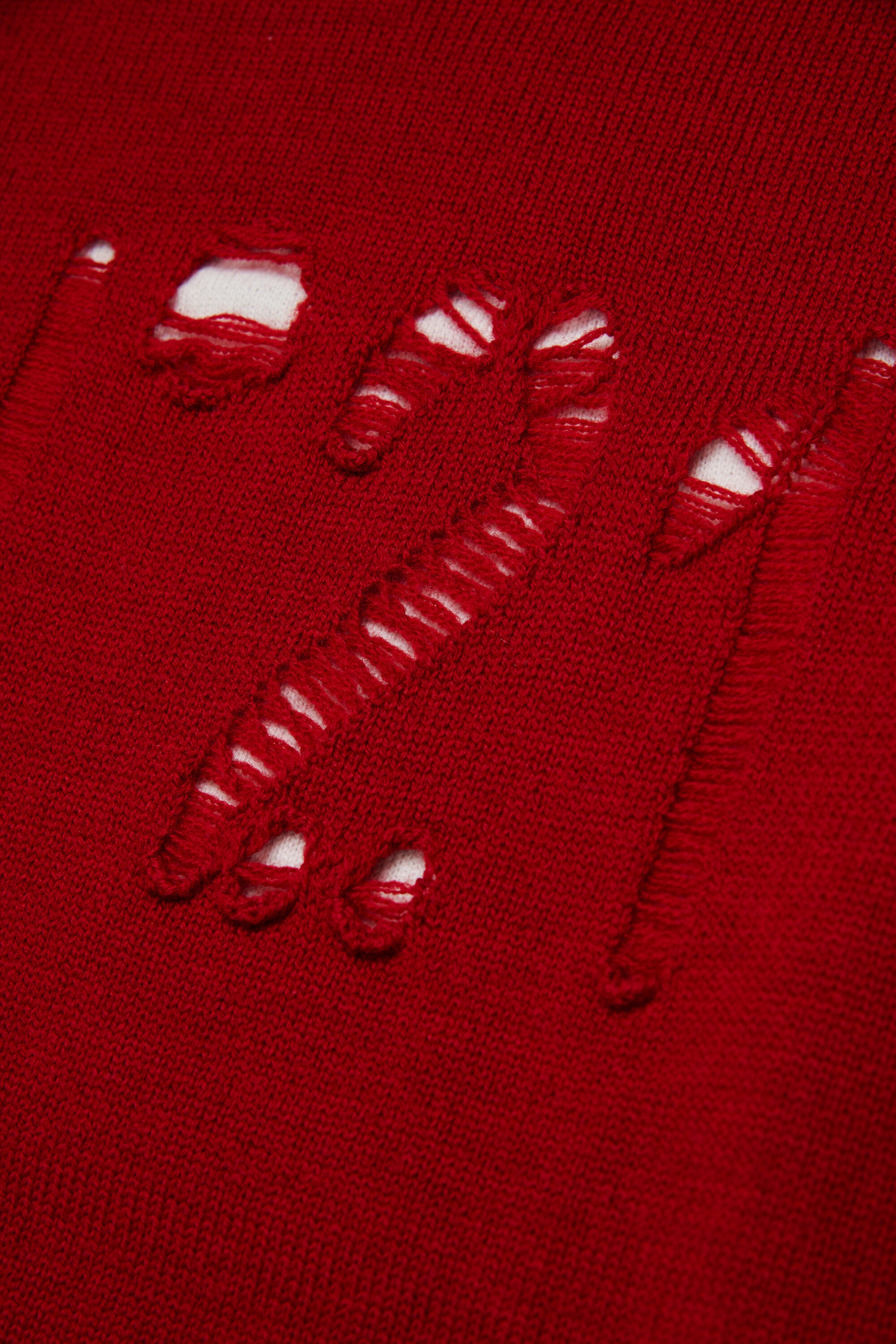 Rundhals-Pullover mit Logo
