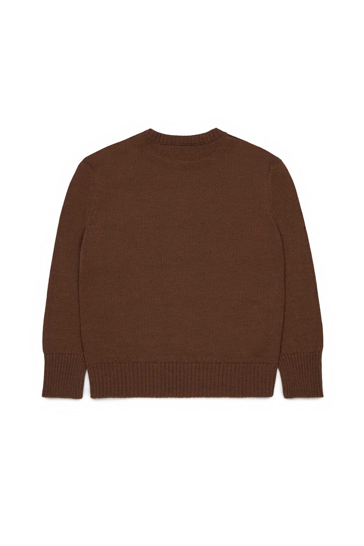 Pull col rond avec logo
