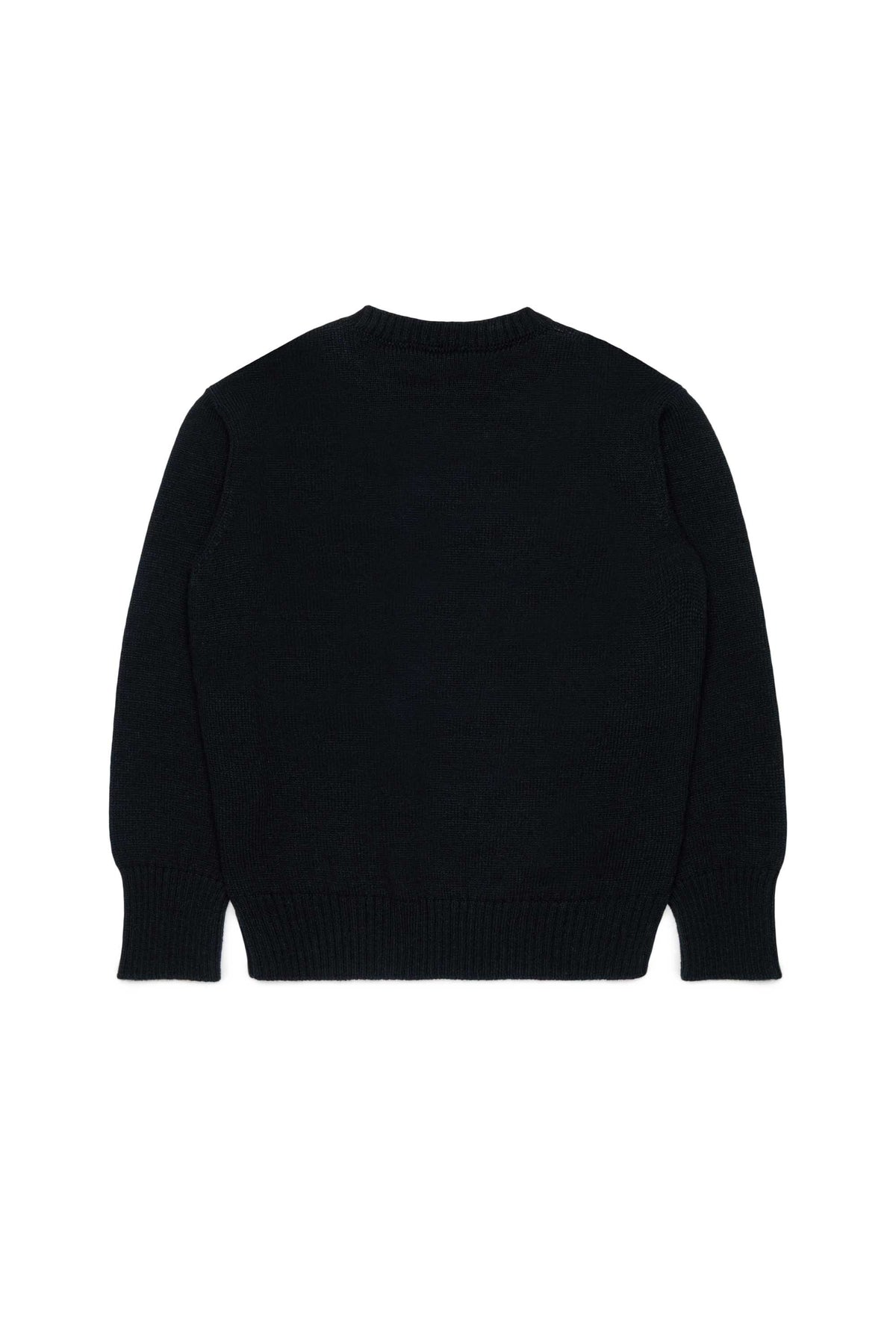 Pullover girocollo con logo