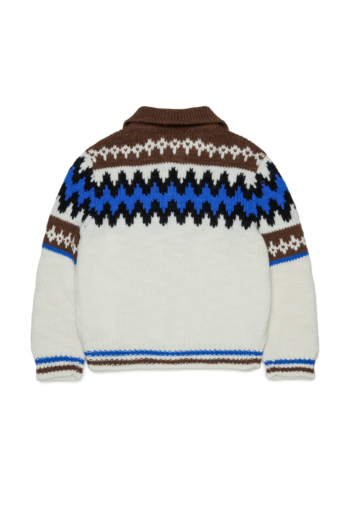 Cardigan lavorato a maglia con zip