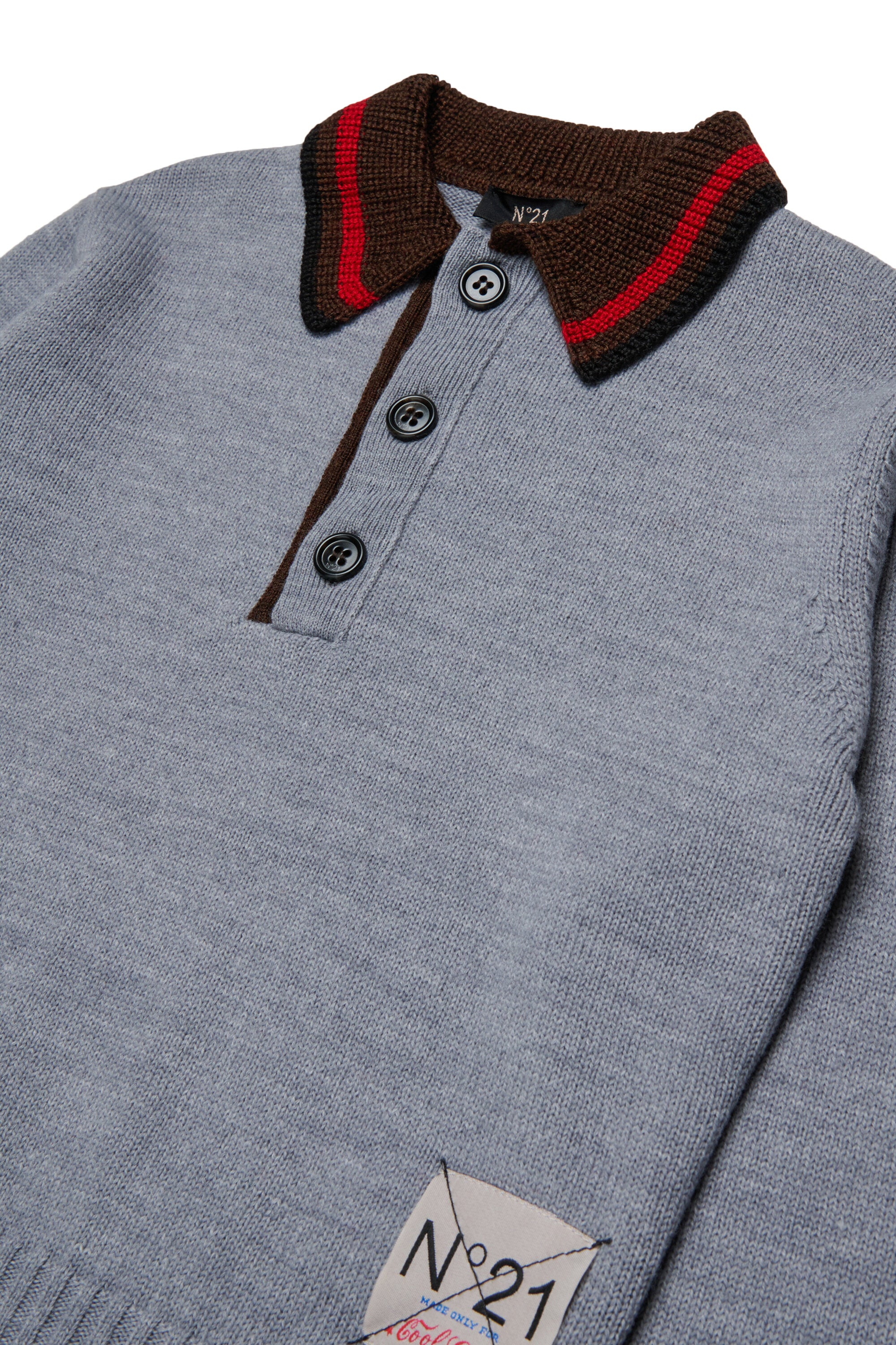 Pullover in maglia con logo