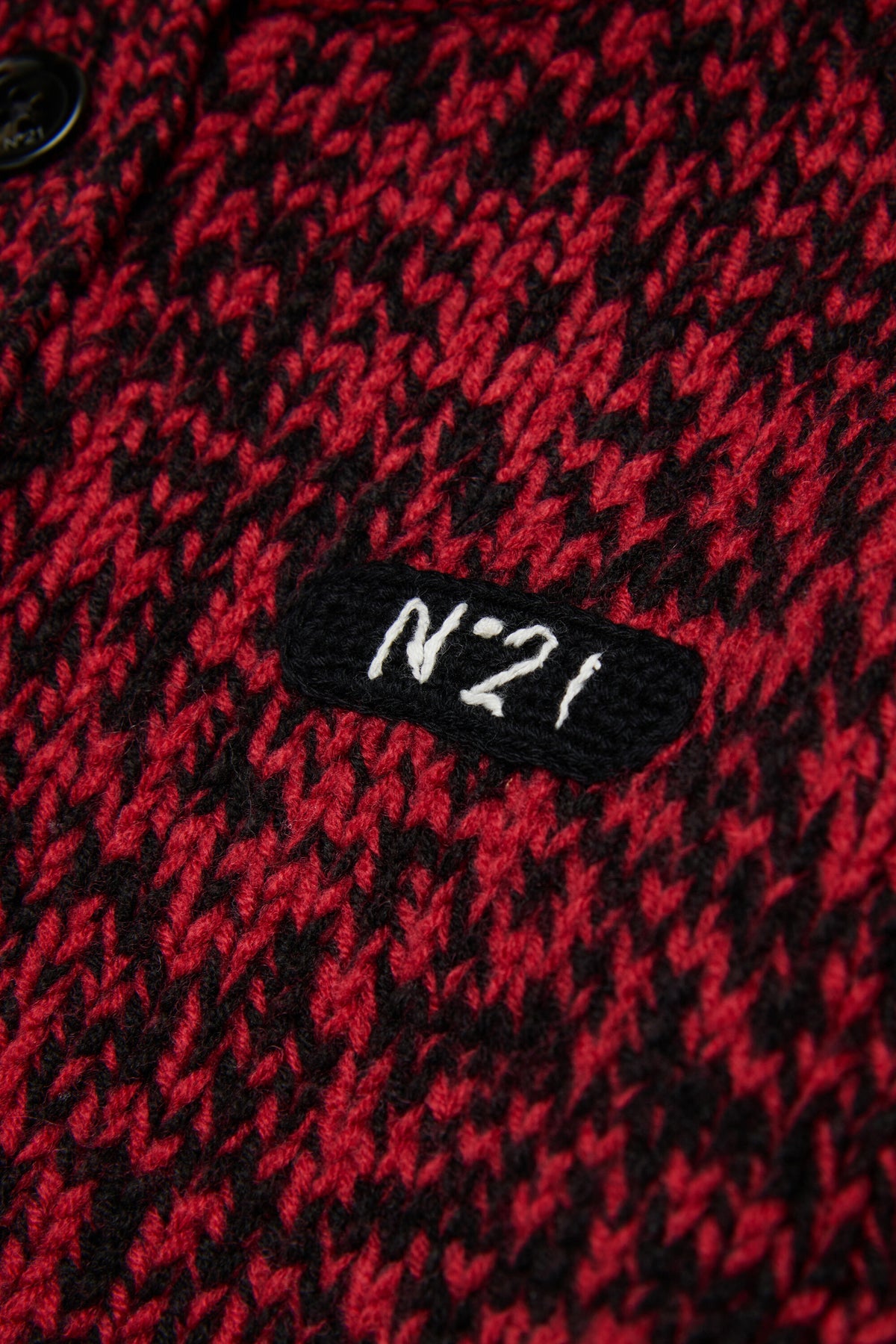Pullover aus Wollmischung mit Logo
