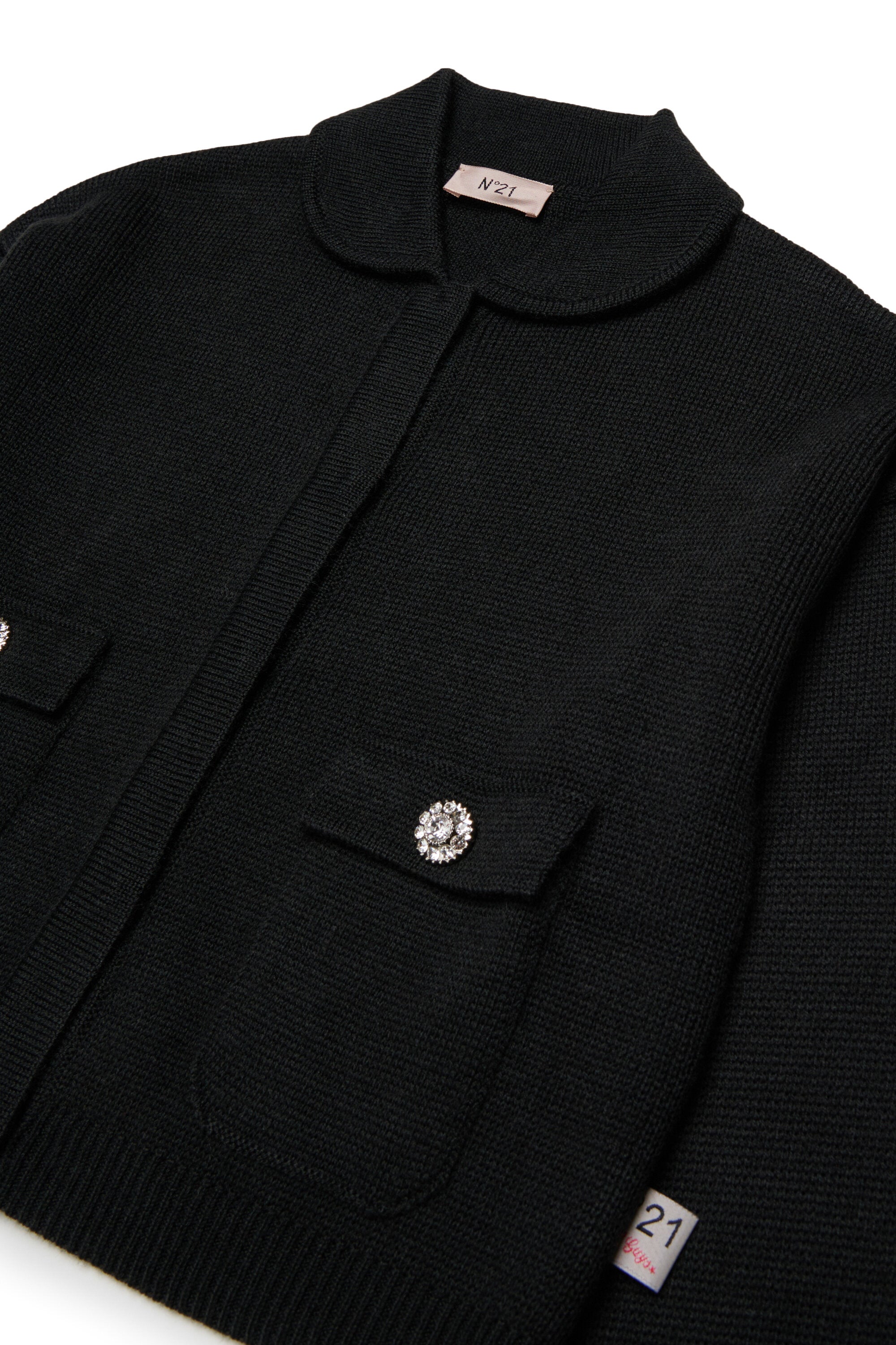 Cardigan mit Schmuckknöpfen
