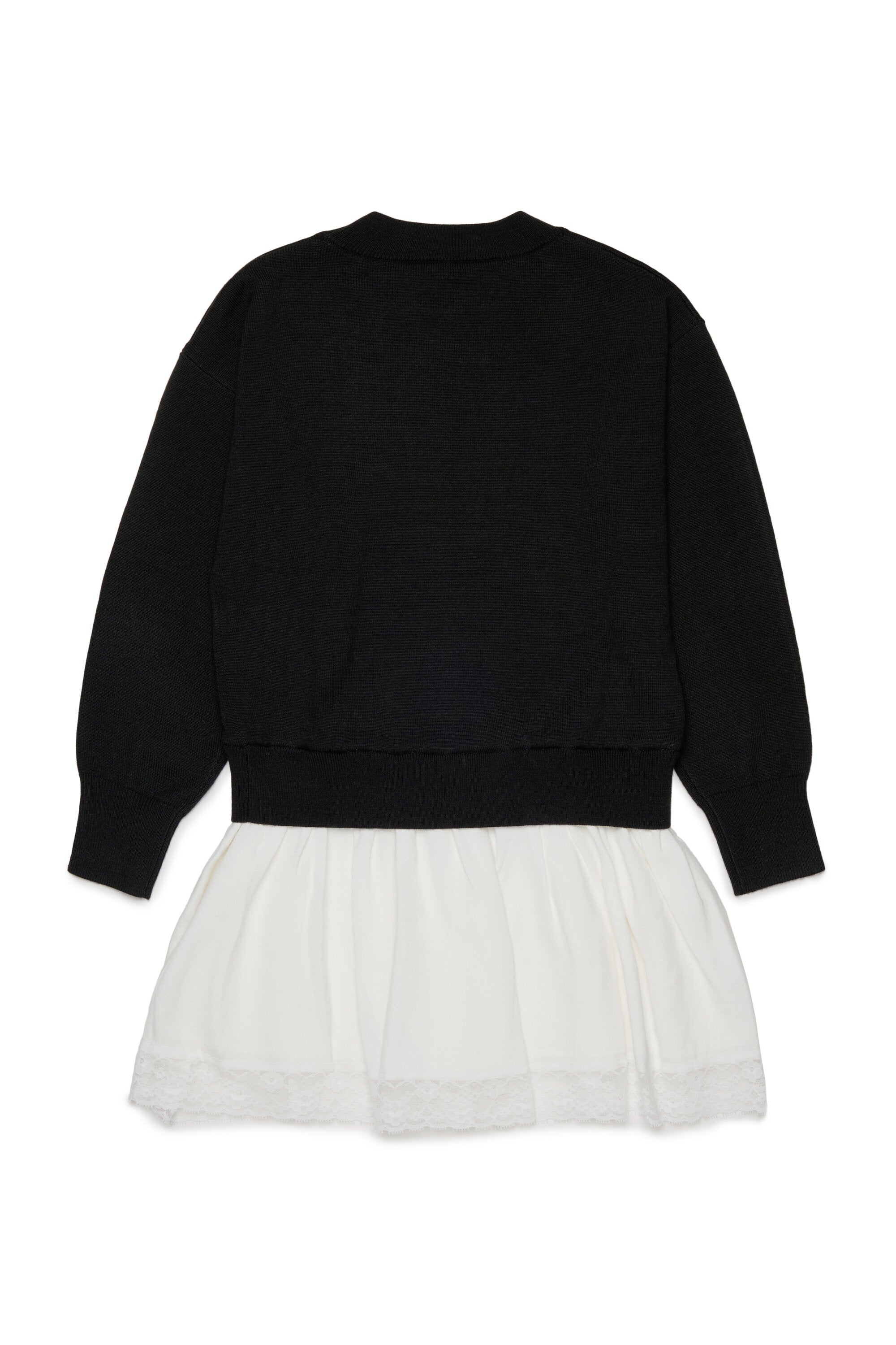 Strickkleid mit Logo