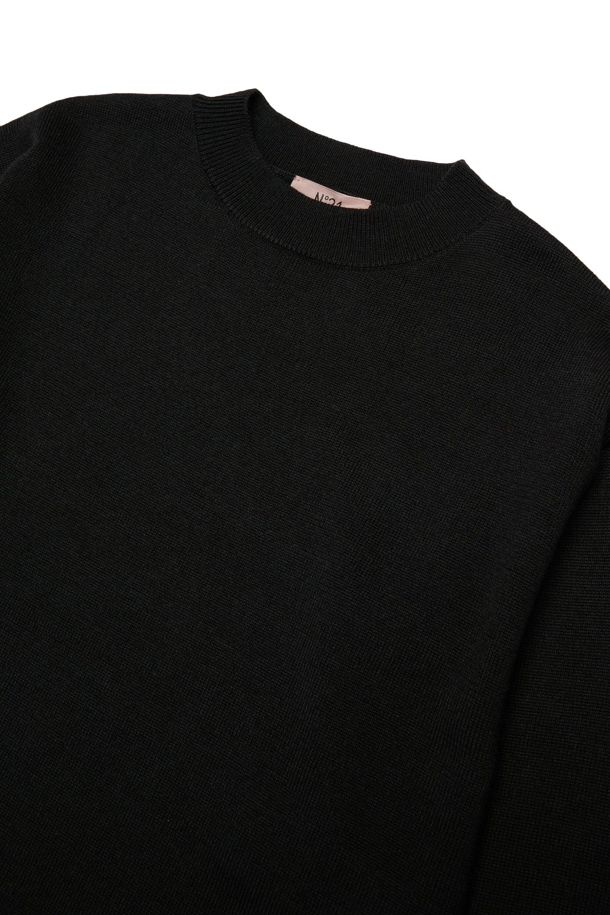 Abito in maglia con logo