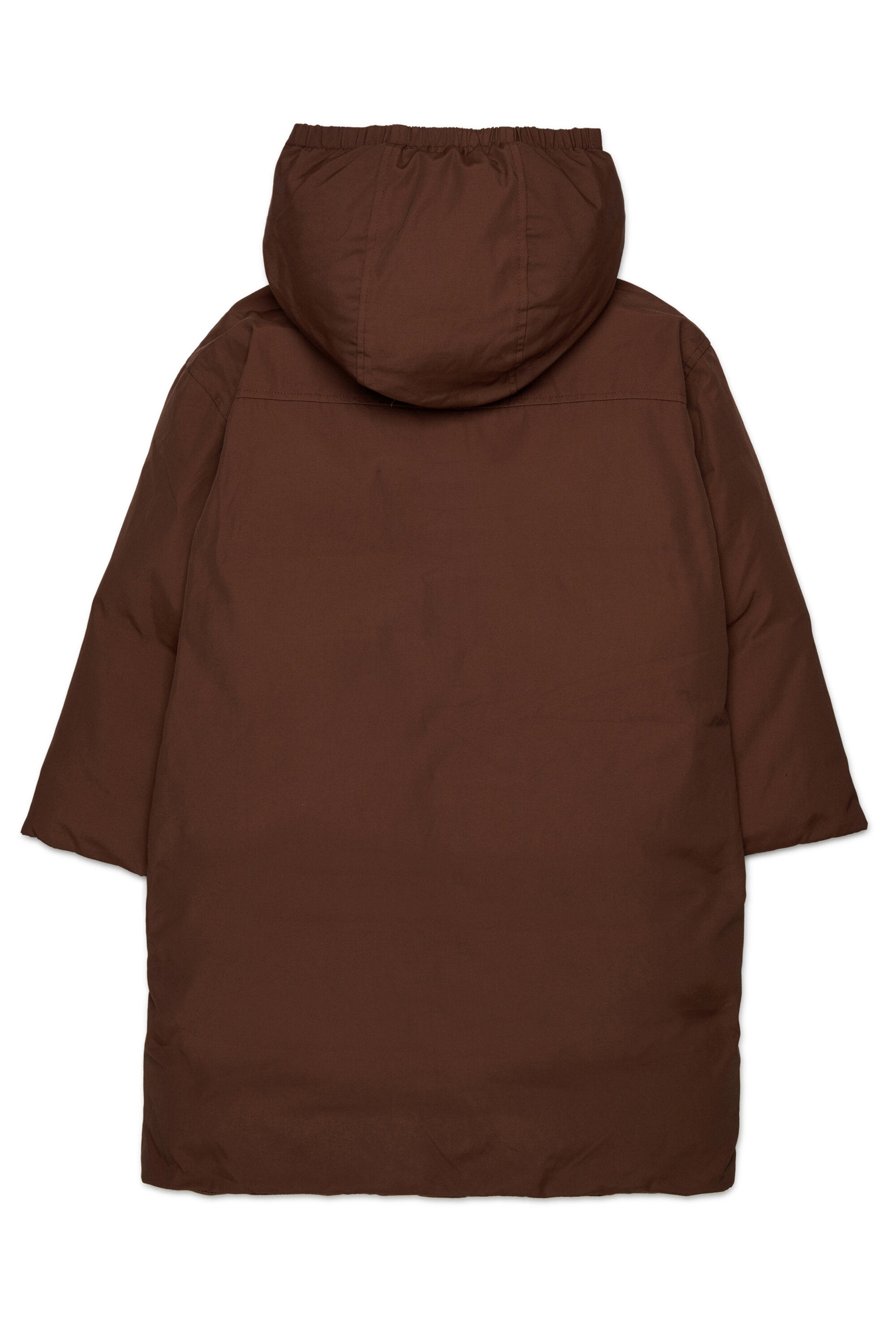 Gefütterte Jacke mit aufgedrucktem Logo