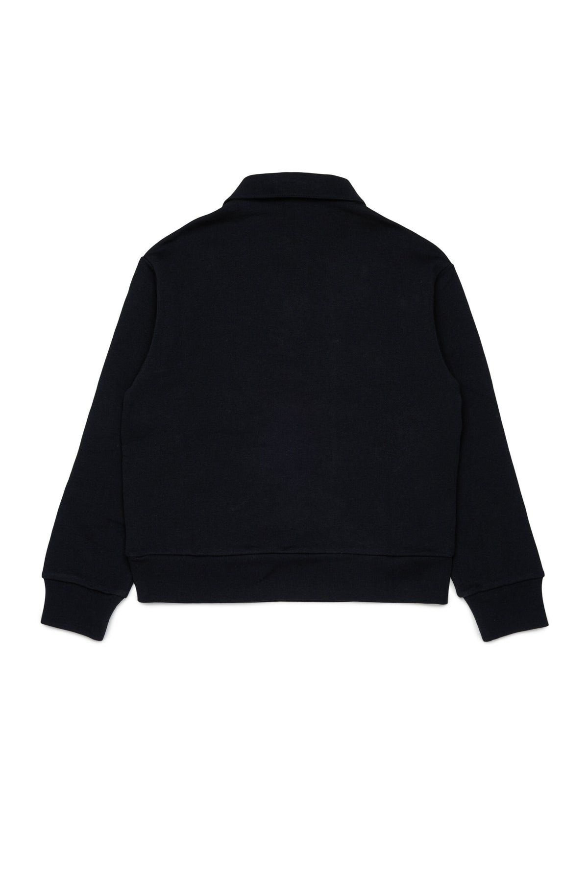 Sweatshirt with collar and logo