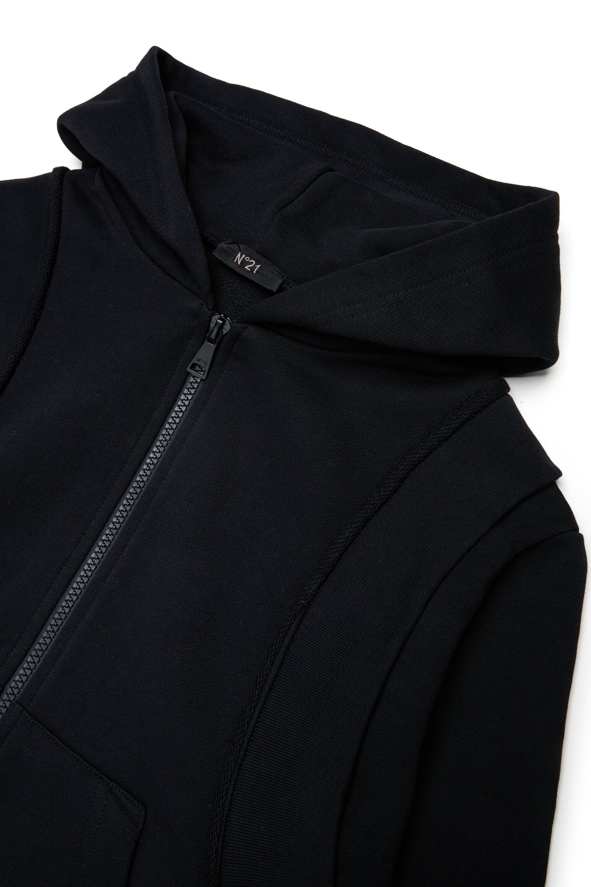 Felpa zip con logo