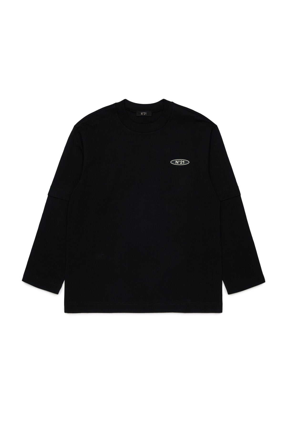 T-shirt manica lunga con logo