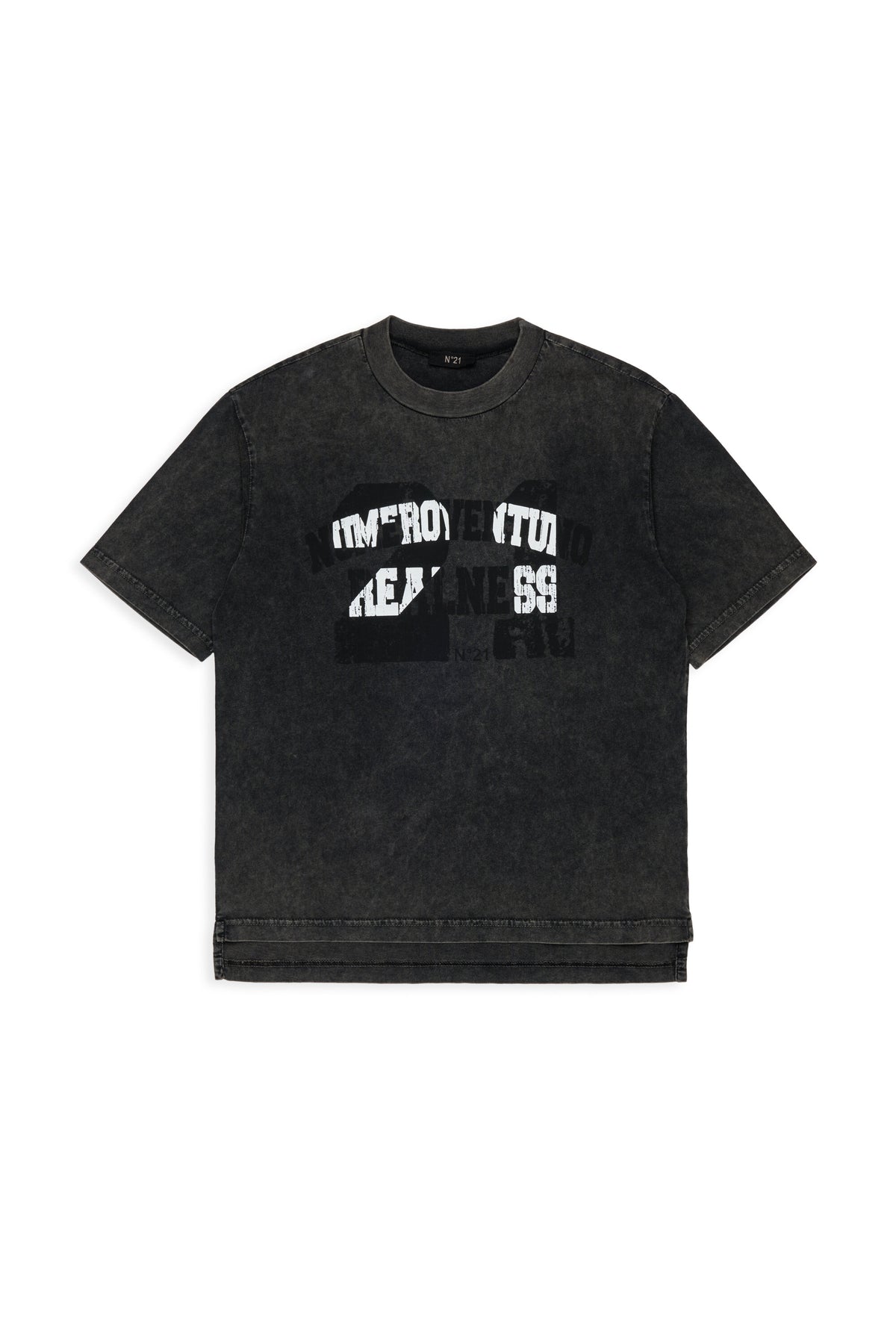 T-shirt girocollo con logo
