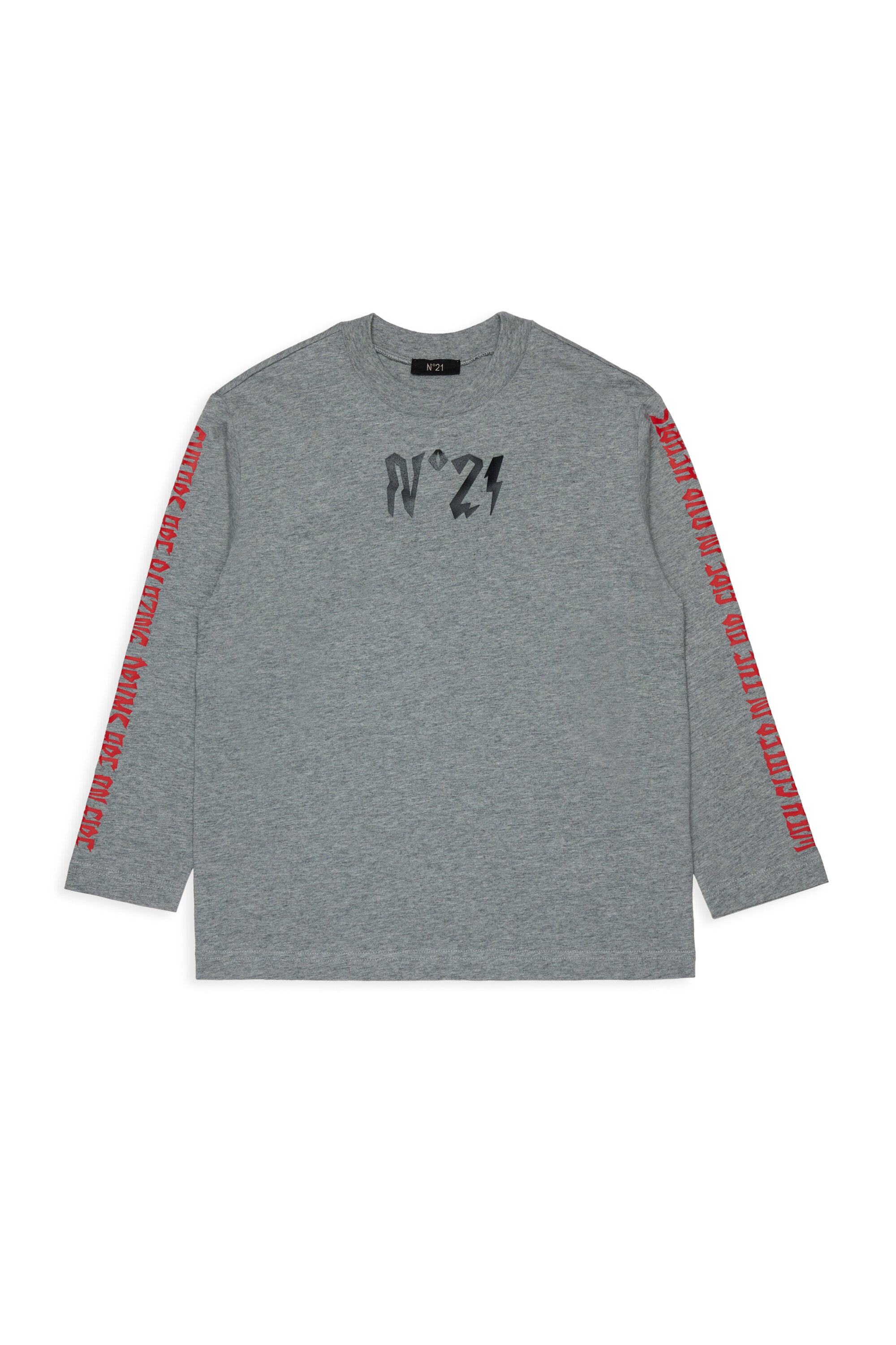 T-shirt manica lunga con logo