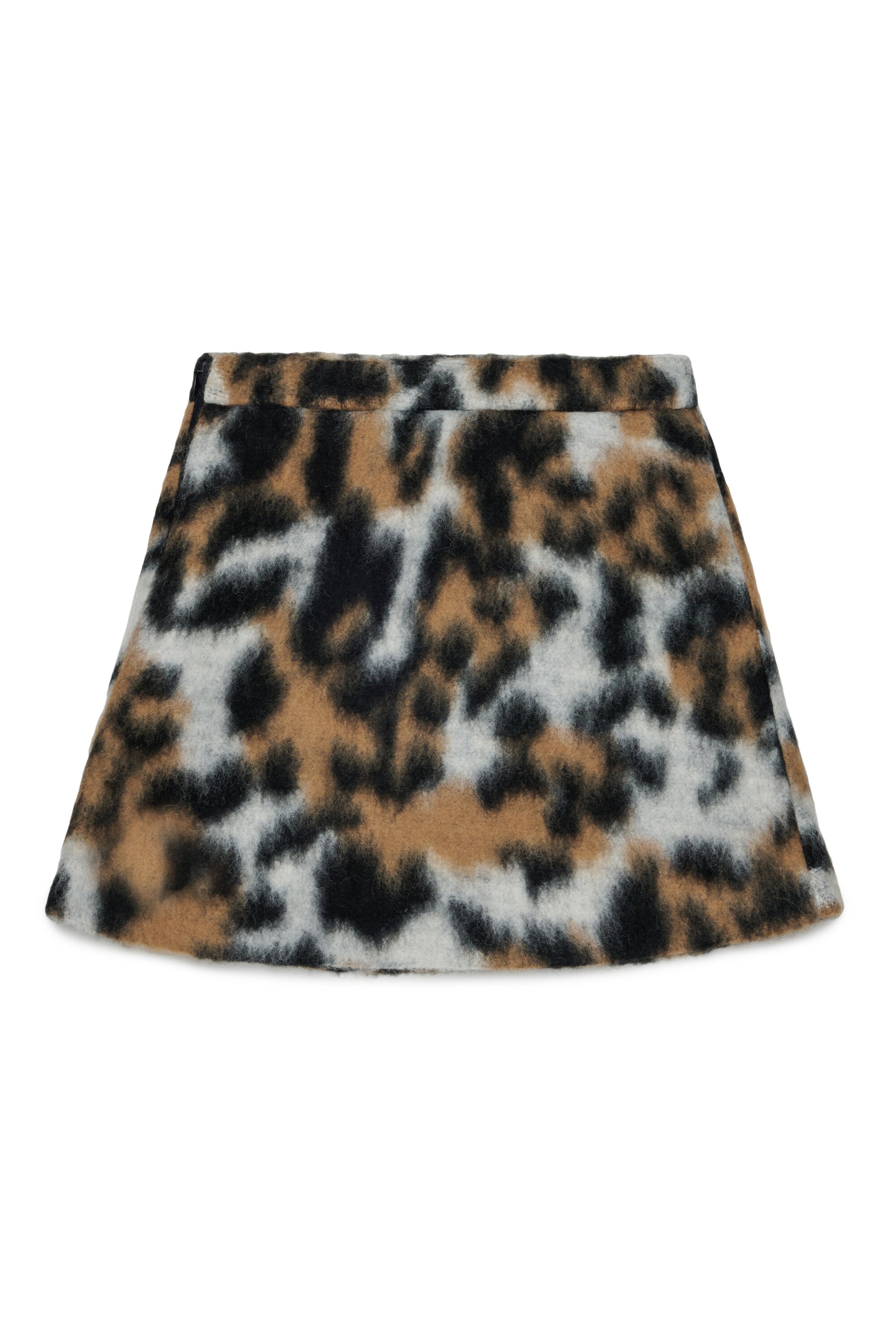 Short skirt with logo