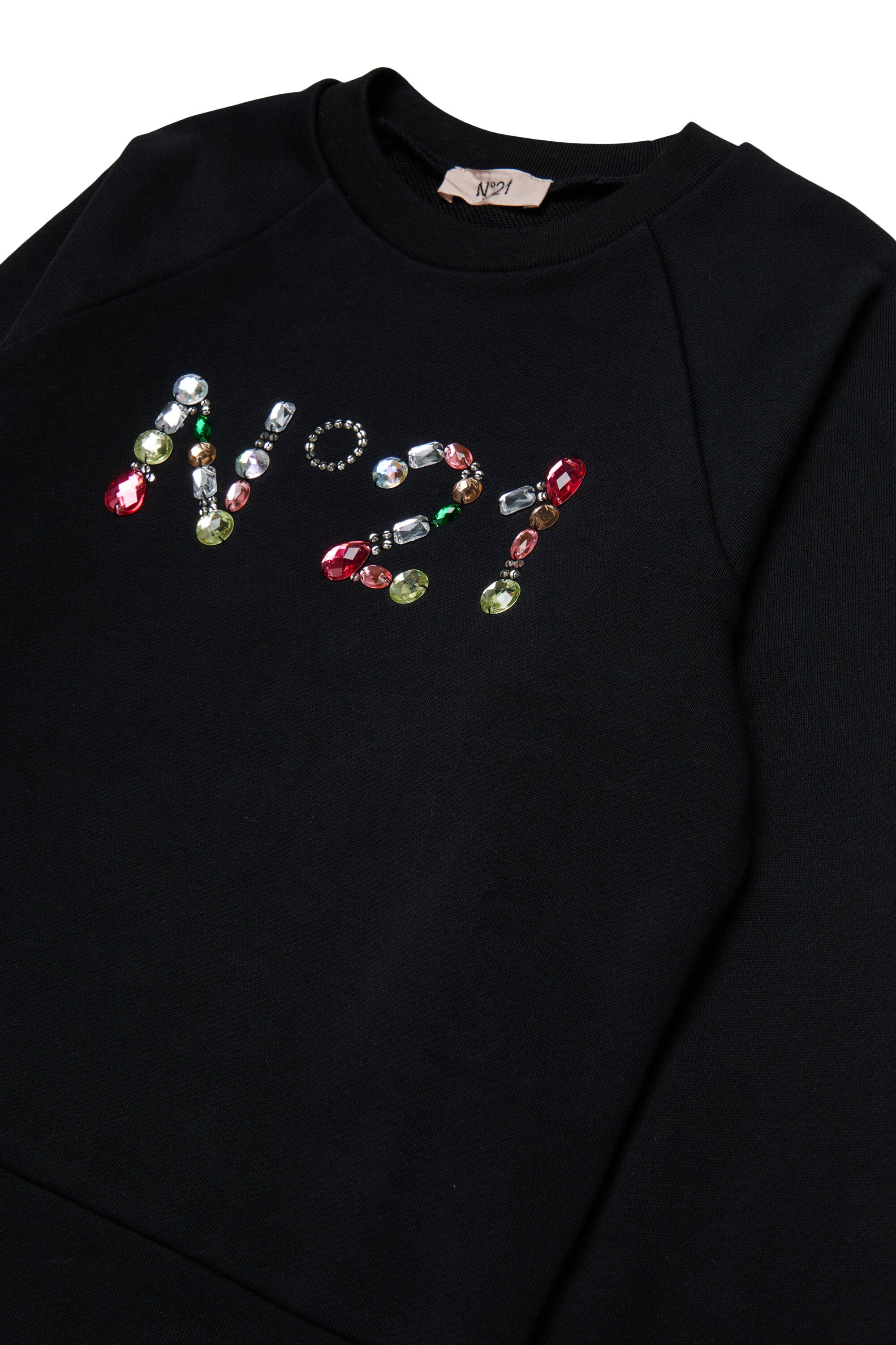 Crew-neck sweatshirt with logo