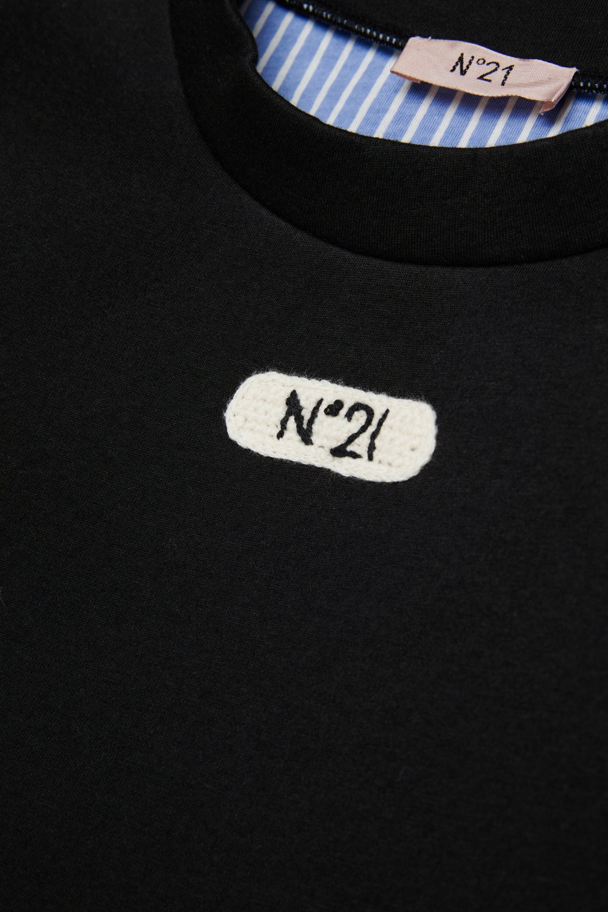 Crew-neck sweatshirt with logo