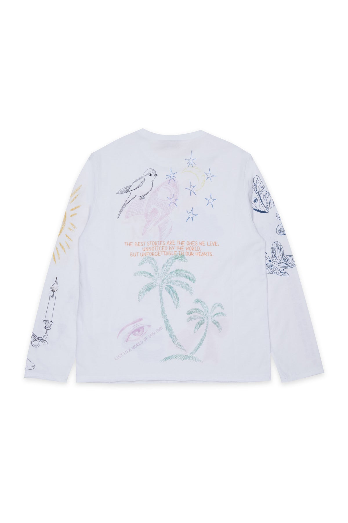 T-shirt manica lunga con stampe