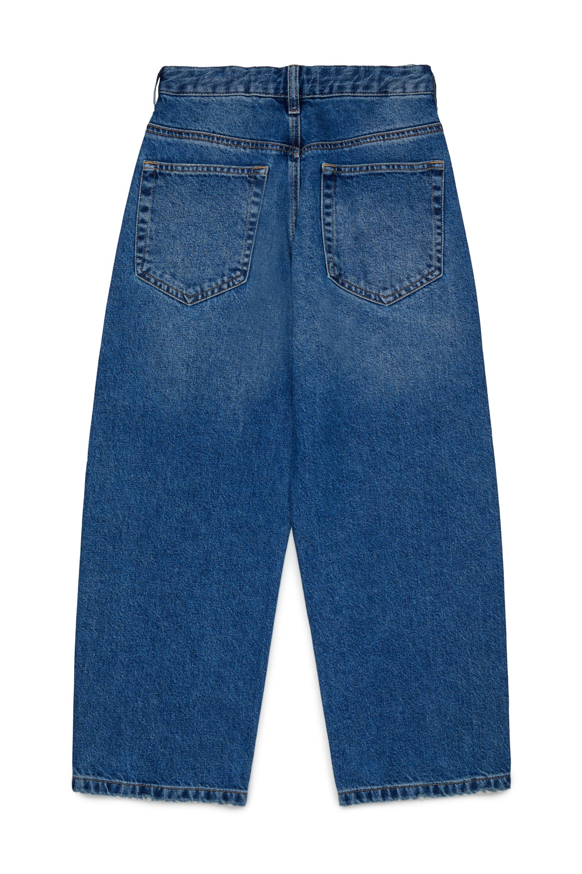 Flare-Jeans mit Logo