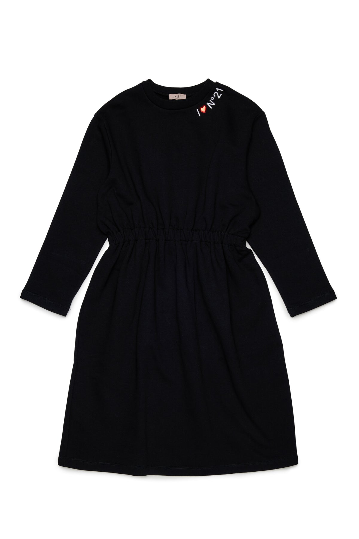 Robe midi avec logo