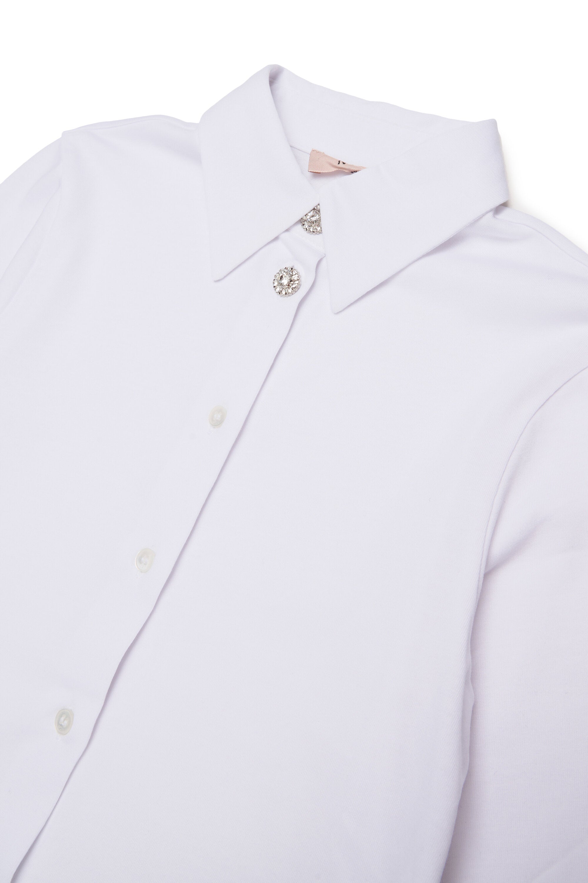 Chemise à manches longues avec volants