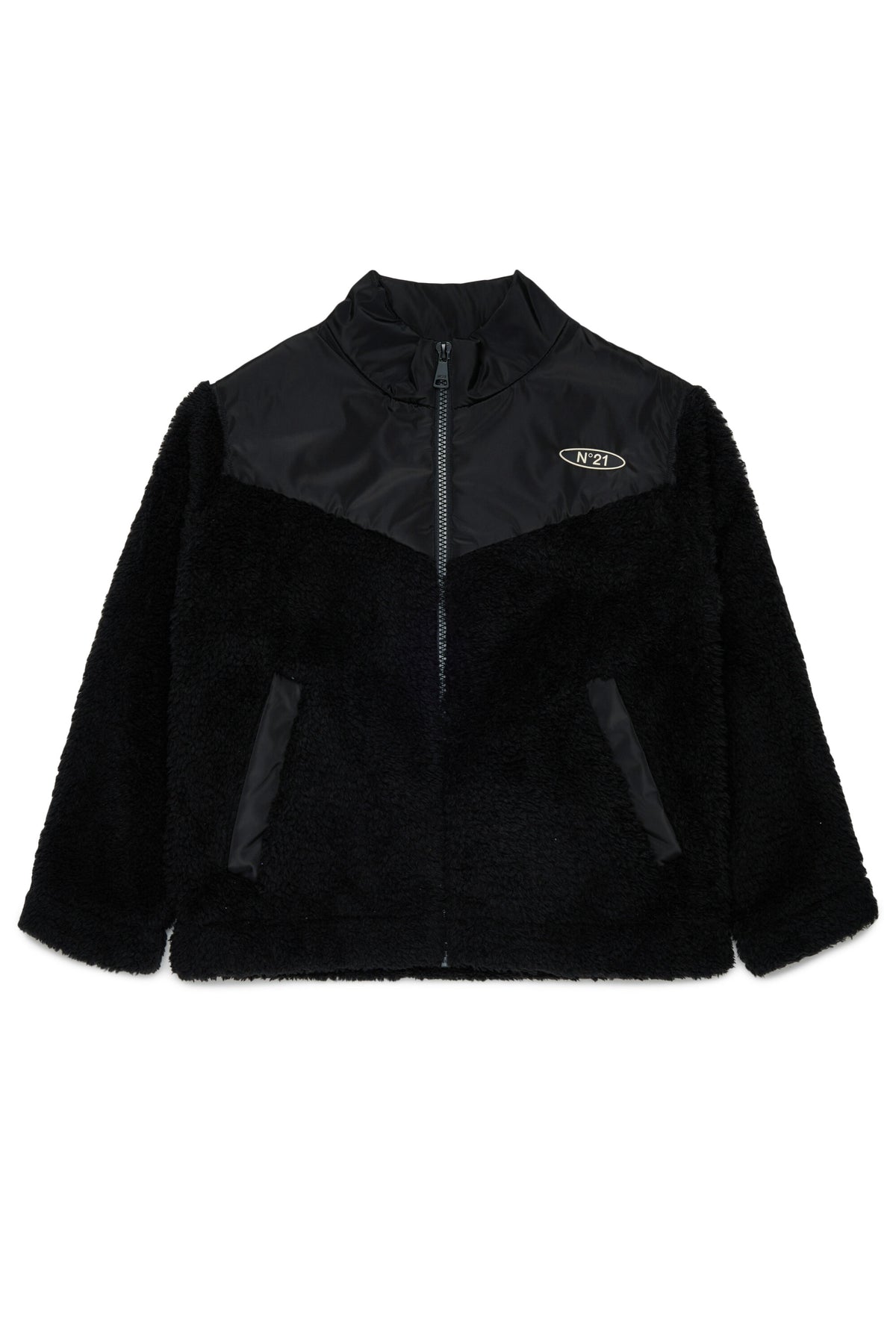 Felpa zip con logo