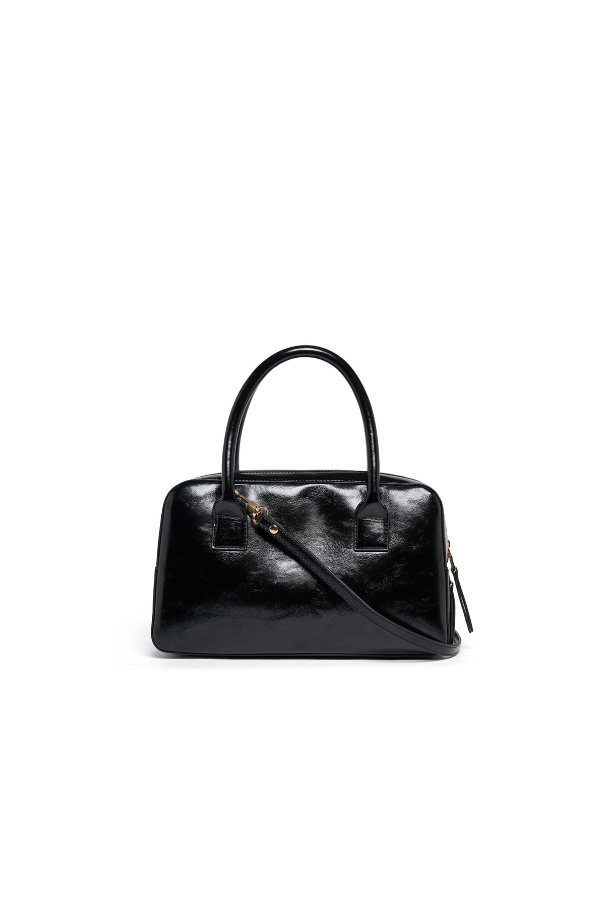 Cross-body bag with double front pocket