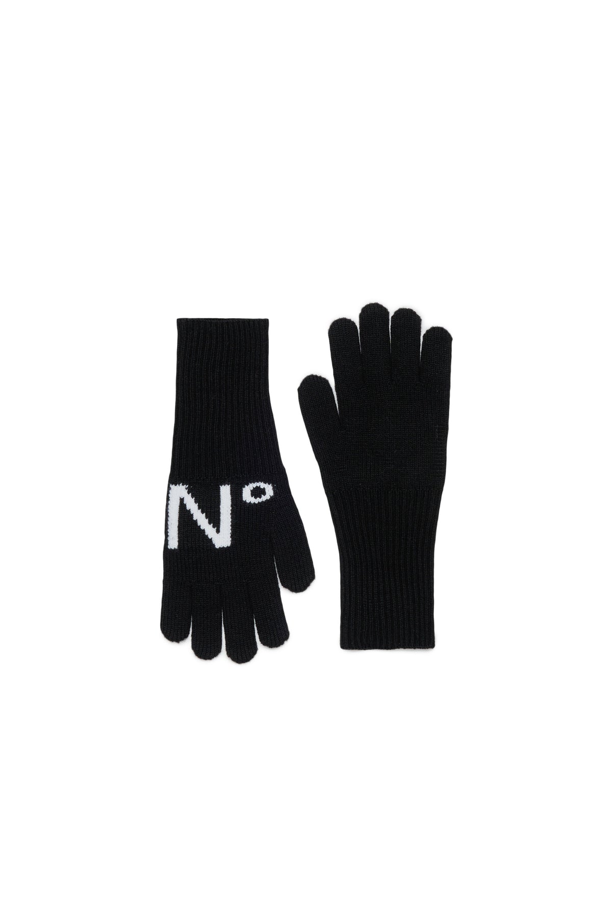 Guantes de punto con logo
