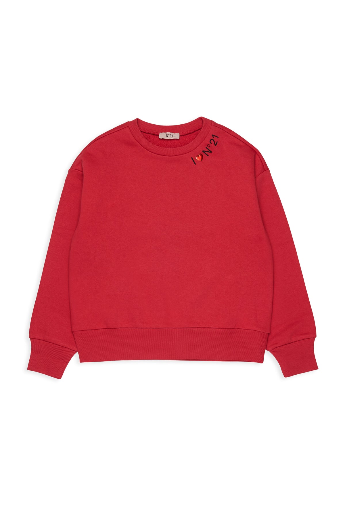 Sudadera de cuello redondo con logo