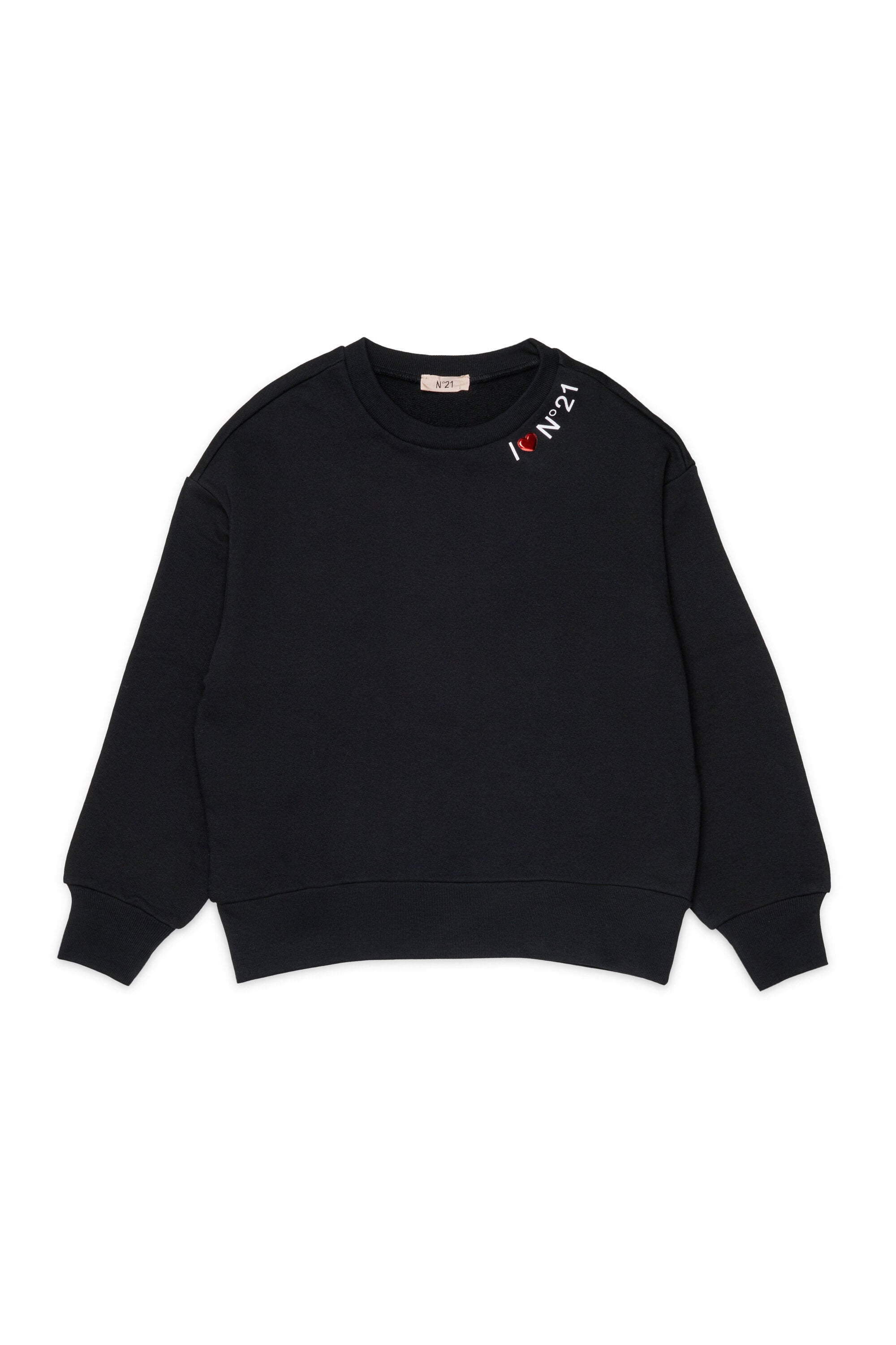 Sweatshirt mit Rundhalsausschnitt und Logo