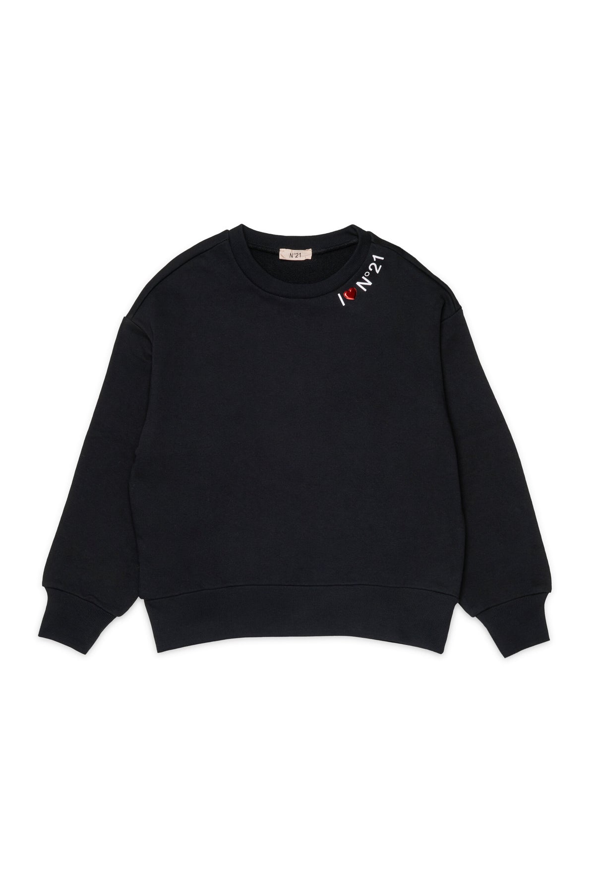 Crew-neck sweatshirt with logo
