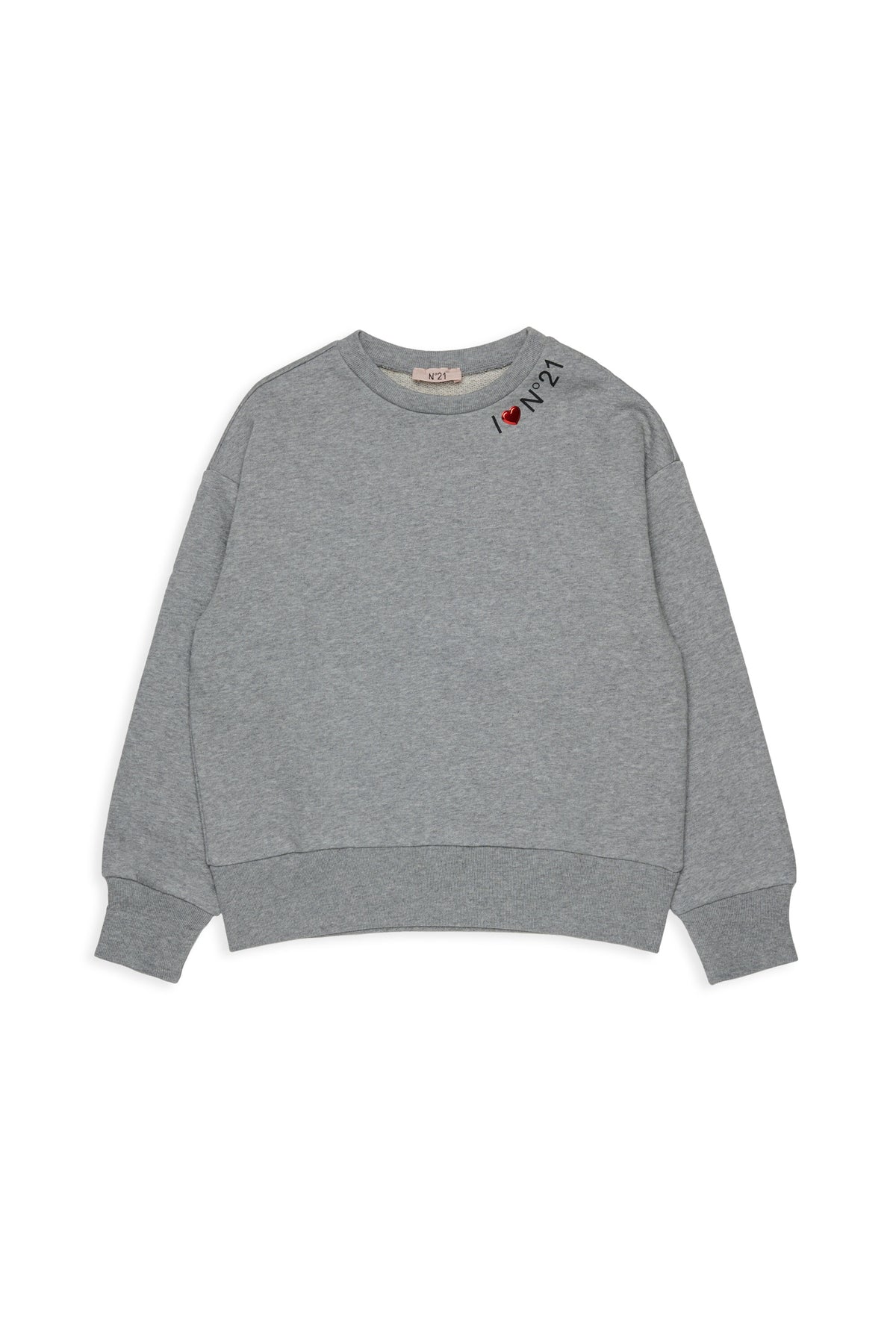 Sweatshirt mit Rundhalsausschnitt und Logo