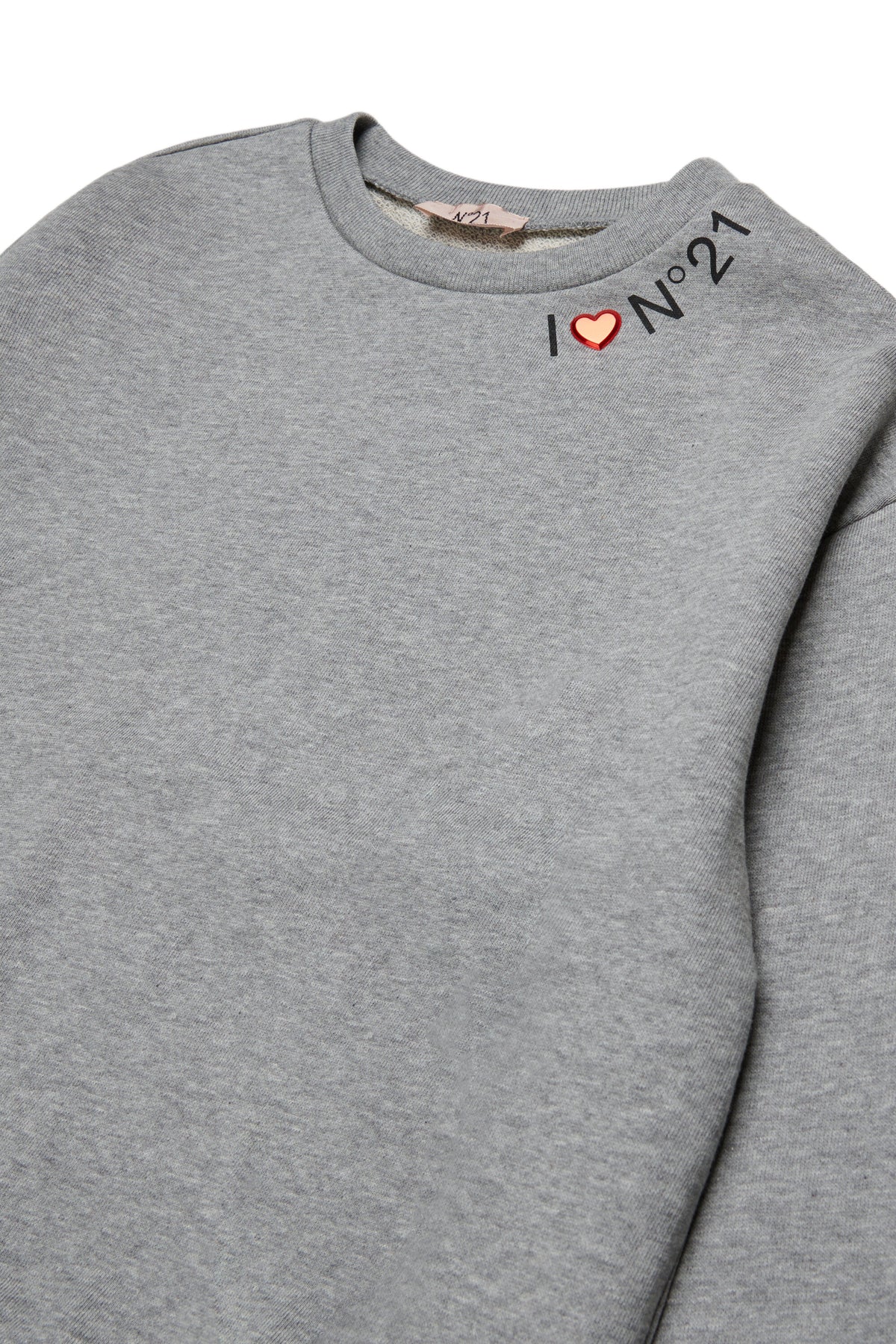 Sweatshirt mit Rundhalsausschnitt und Logo