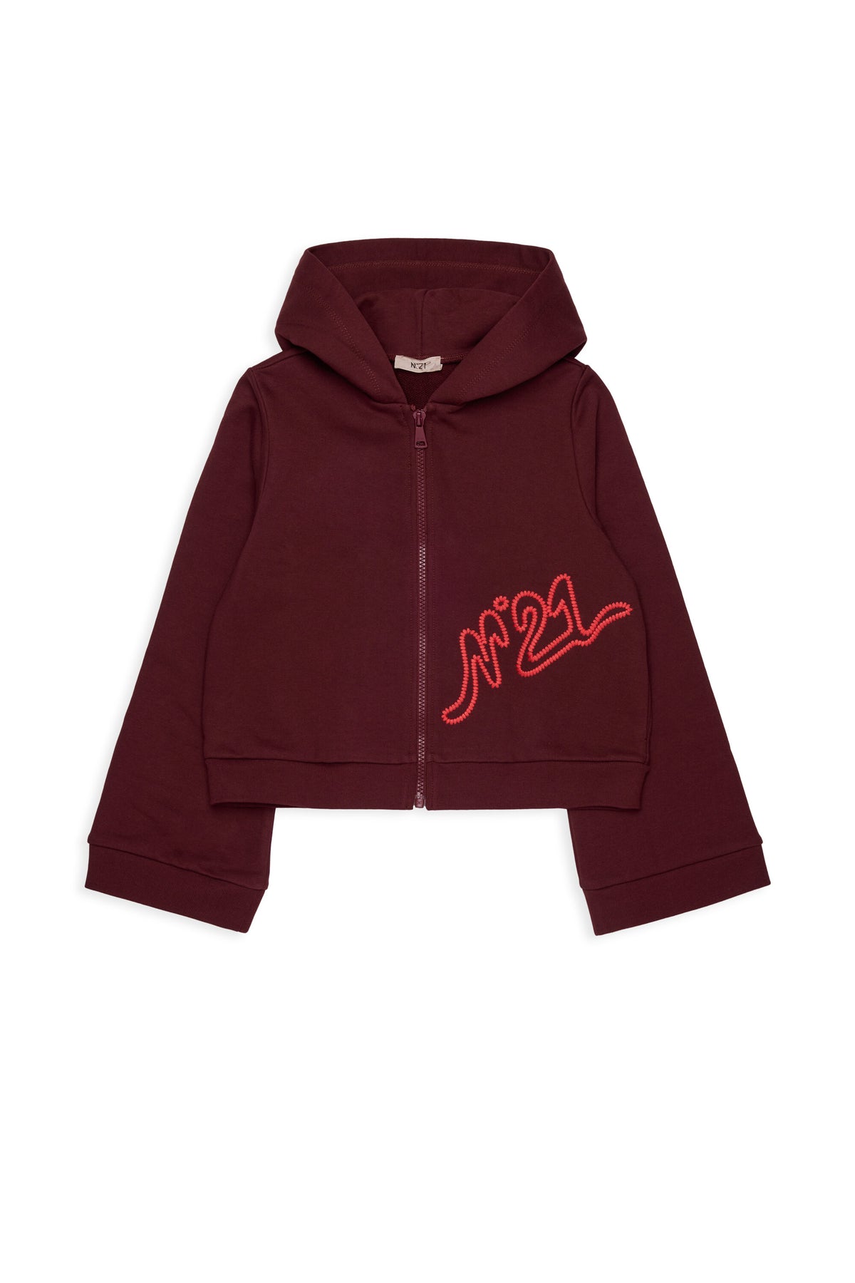 Sudadera con cremallera y logo