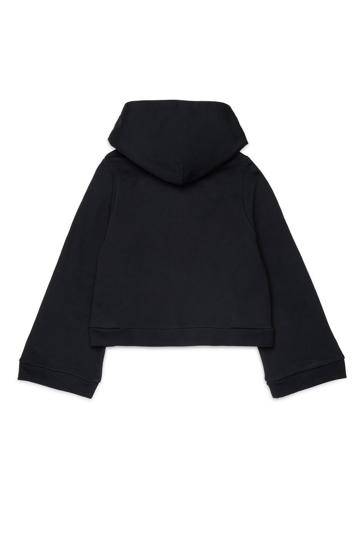 Zip-up sweatshirt with logo