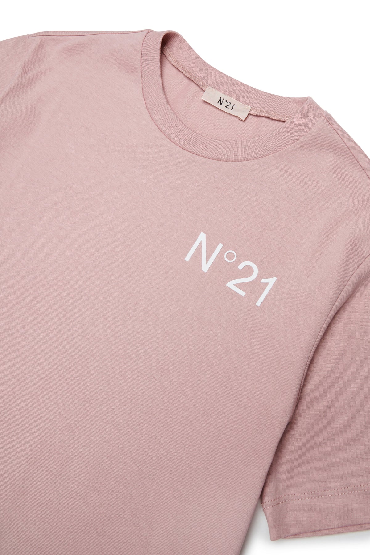 Vestido tipo camiseta corto con logo