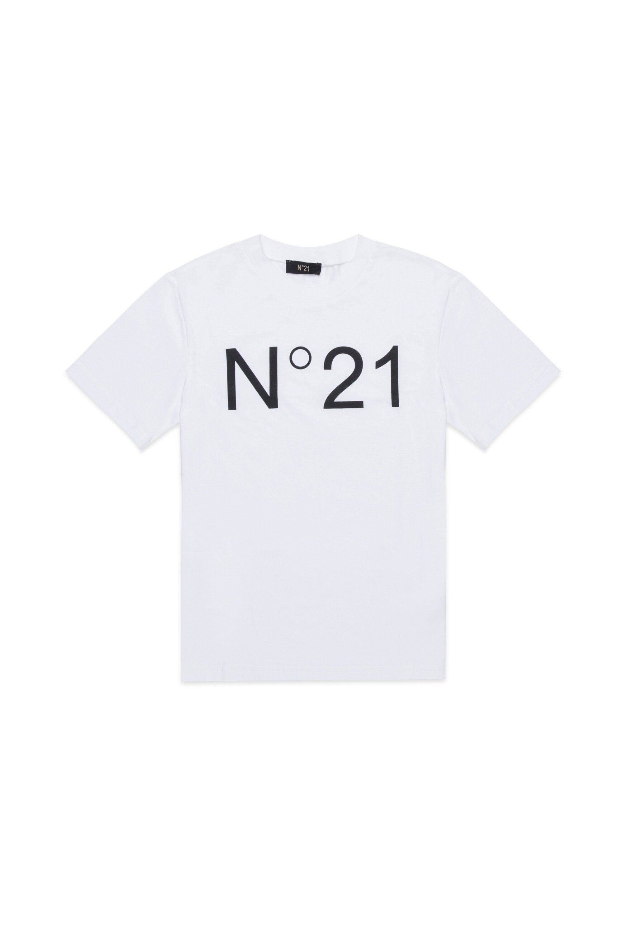 T-shirt in jersey con logo