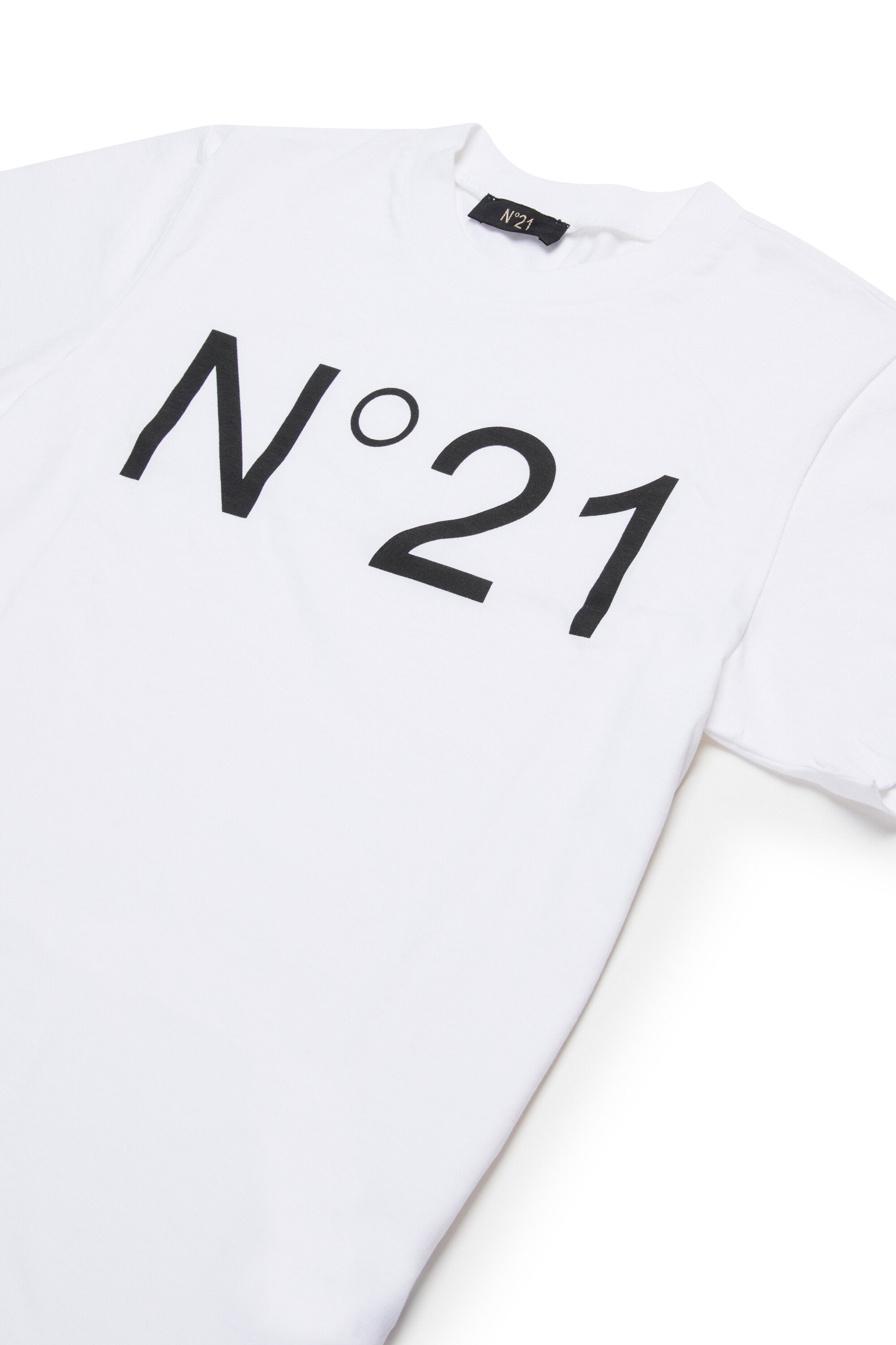 T-shirt in jersey con logo