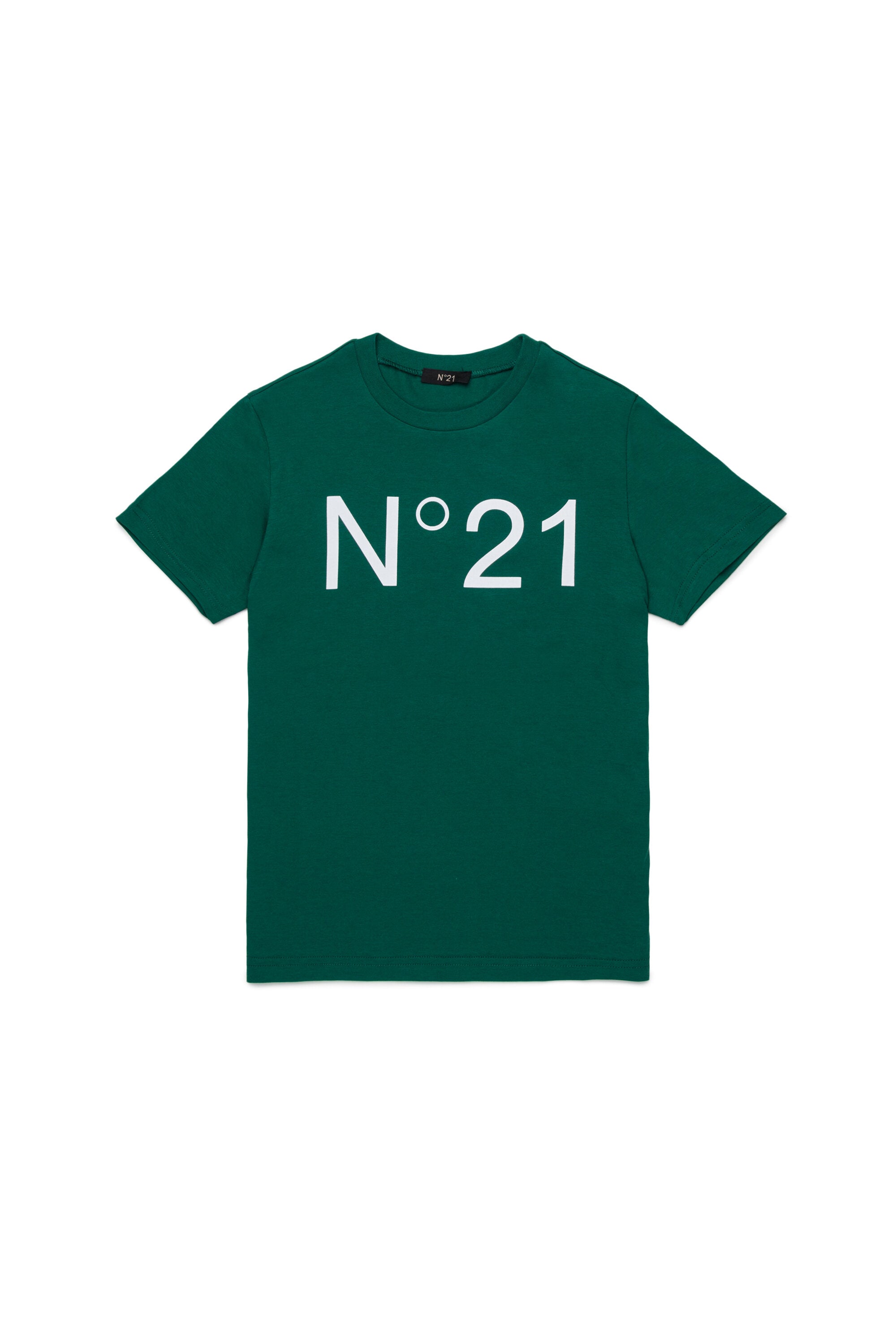 T-shirt in jersey con logo