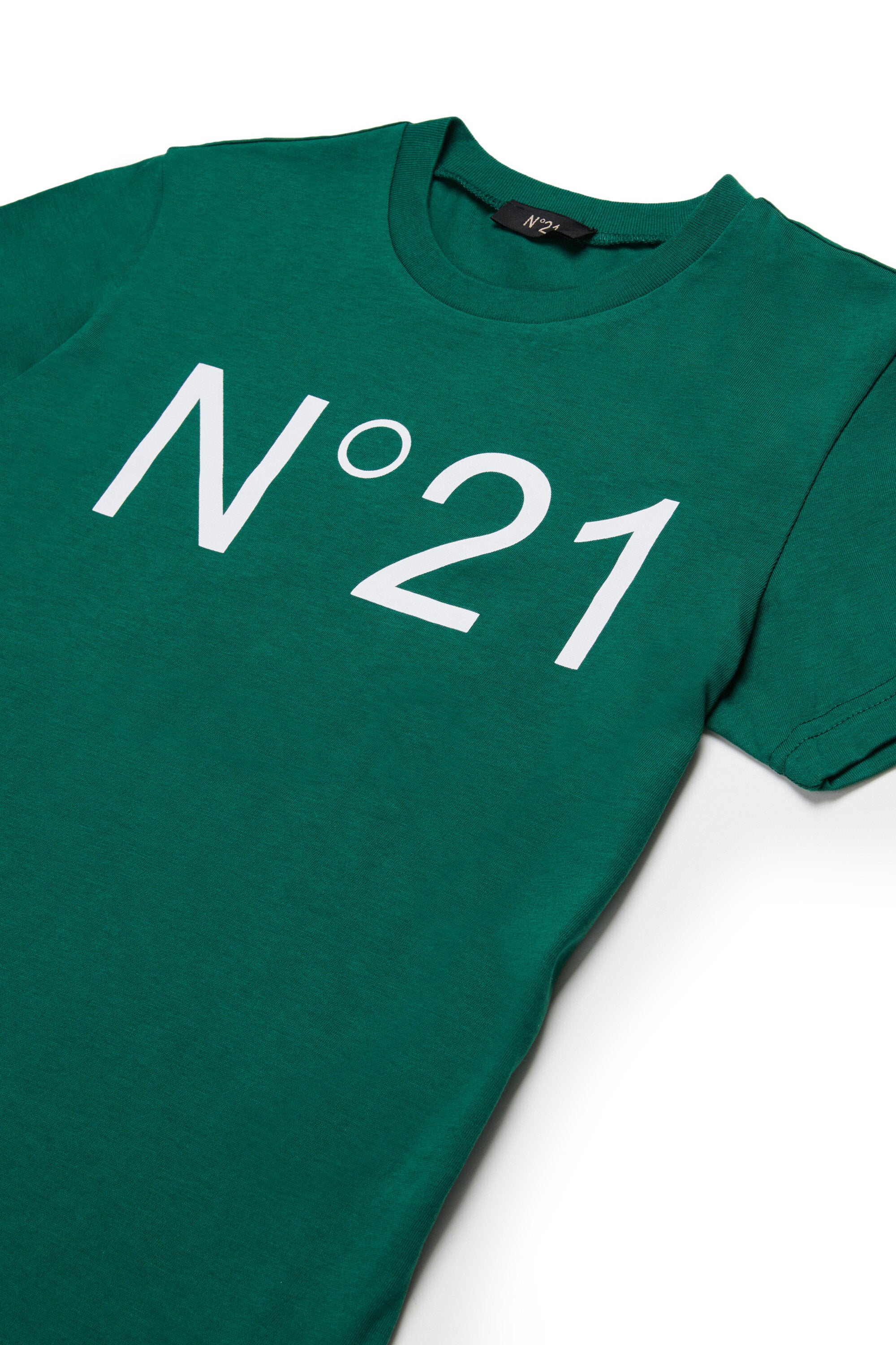 T-shirt in jersey con logo