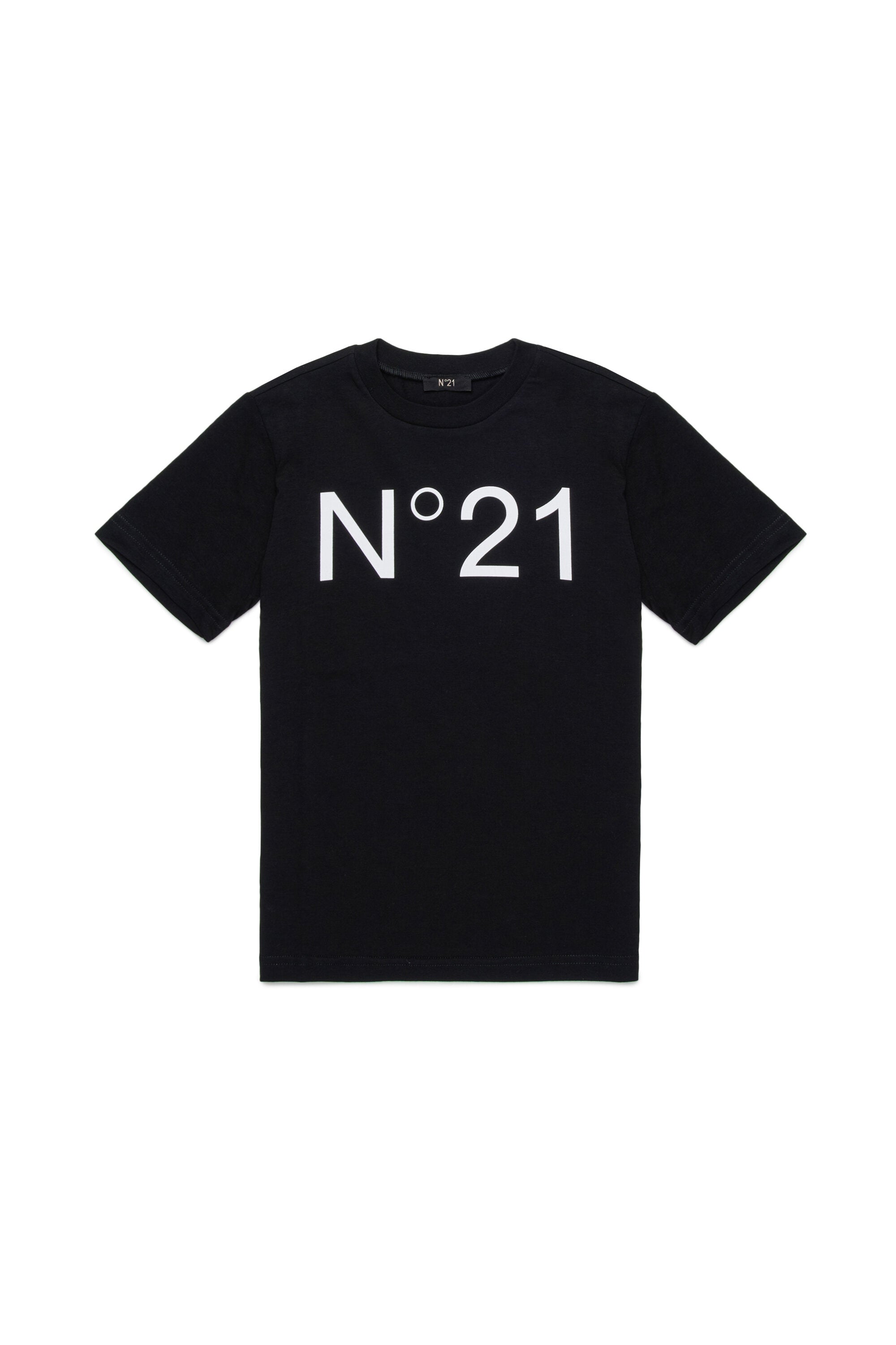 T-shirt in jersey con logo