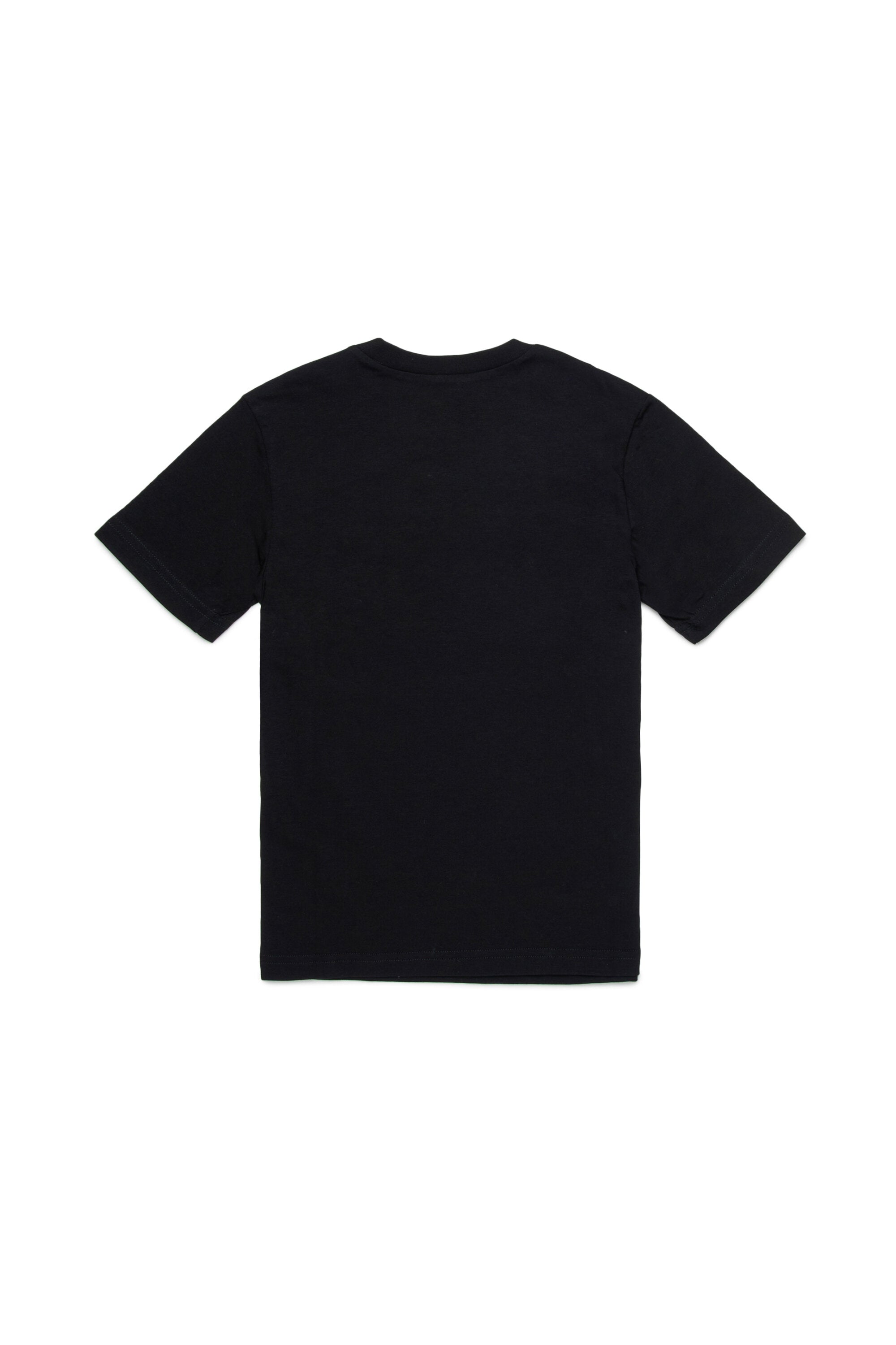 T-shirt in jersey con logo